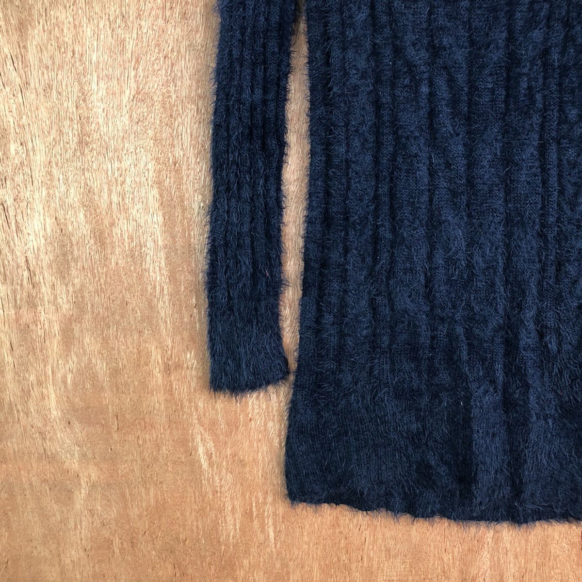 Homespun Knitwear × Japanese Brand Cecil Mcbee Long Shag Shaggy Fur Mohair Knitwear #6657 Size M / US 6-8 / IT 42-44 - 4 Thumbnail