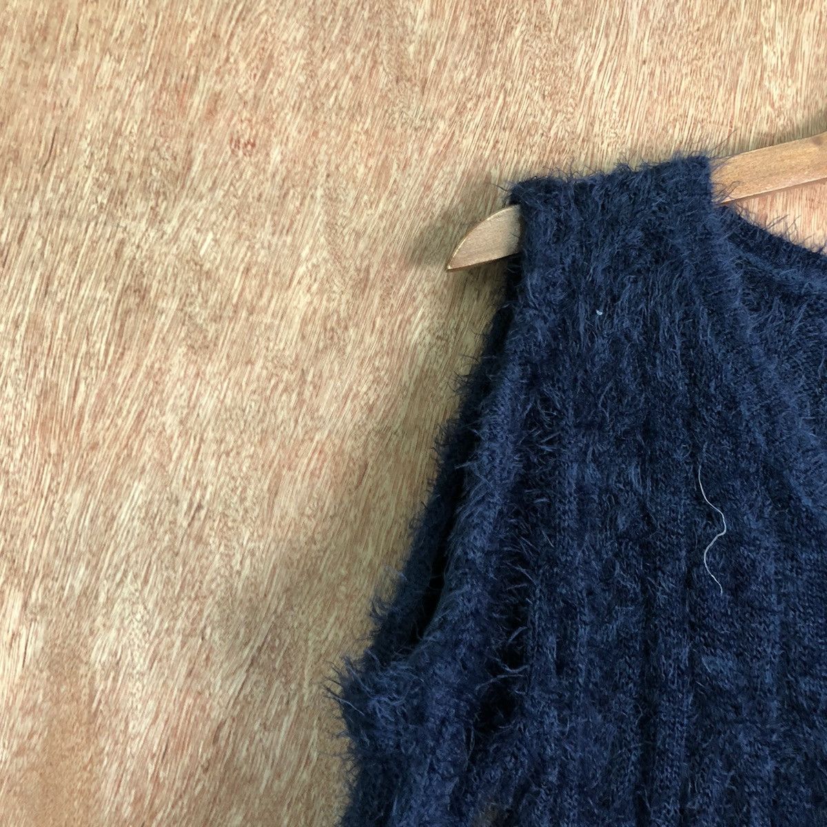 Homespun Knitwear × Japanese Brand Cecil Mcbee Long Shag Shaggy Fur Mohair Knitwear #6657 Size M / US 6-8 / IT 42-44 - 8 Thumbnail