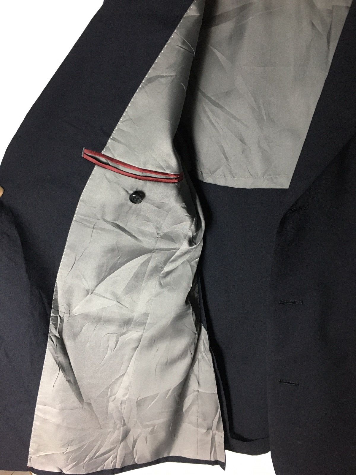 Japanese Brand × Y's for Men × Yohji Yamamoto Yohji Yamamoto Sacsny Ysaccs Blazer Size 40R - 14 Thumbnail