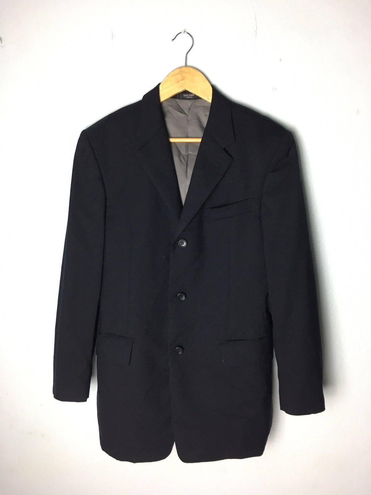Japanese Brand × Y's for Men × Yohji Yamamoto Yohji Yamamoto Sacsny Ysaccs Blazer Size 40R - 2 Thumbnail