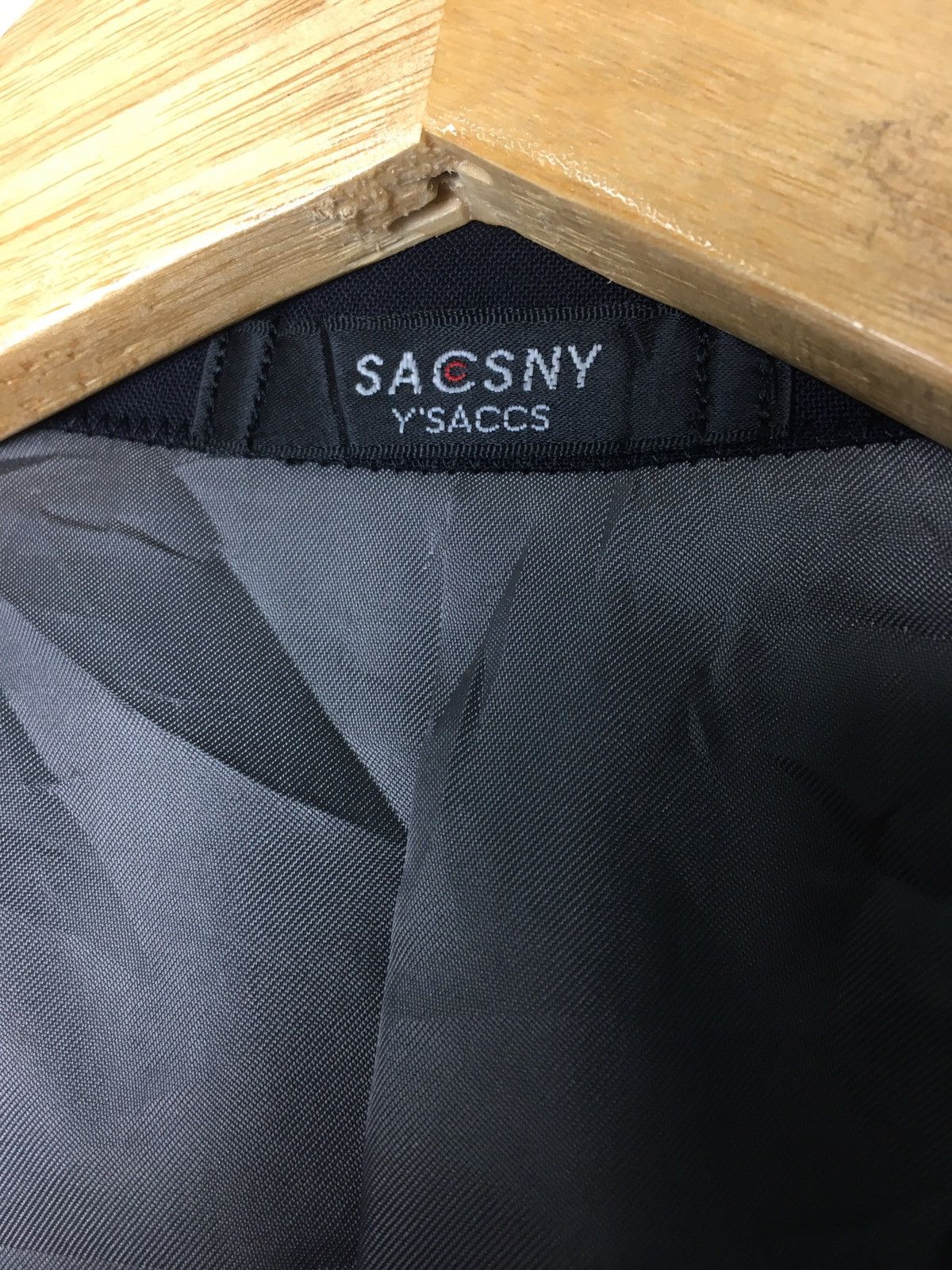 Japanese Brand × Y's for Men × Yohji Yamamoto Yohji Yamamoto Sacsny Ysaccs Blazer Size 40R - 8 Thumbnail