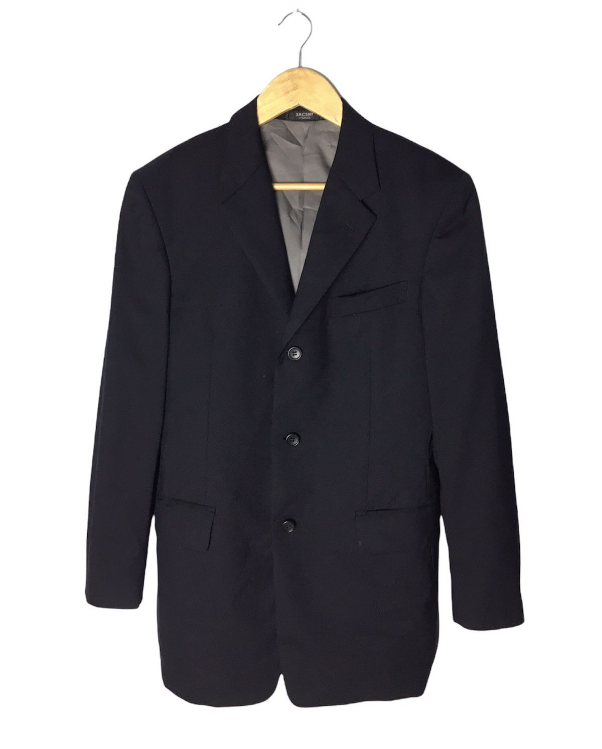 Japanese Brand × Y's for Men × Yohji Yamamoto Yohji Yamamoto Sacsny Ysaccs Blazer Size 40R - 1 Thumbnail