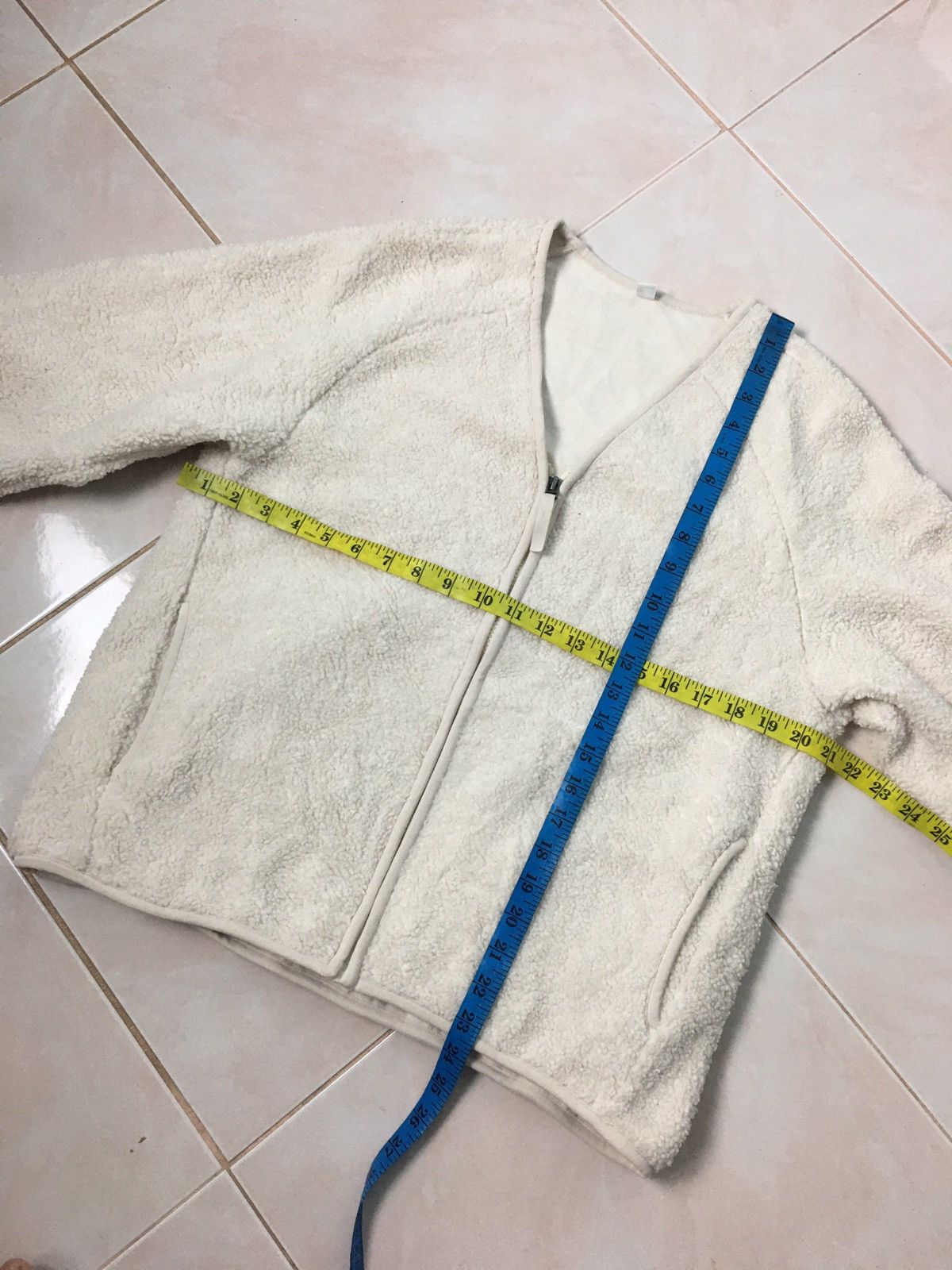 Japanese Brand × Lemaire × Uniqlo Uniqlo Fleece Crop Jacket Size US M / EU 48-50 / 2 - 11 Thumbnail