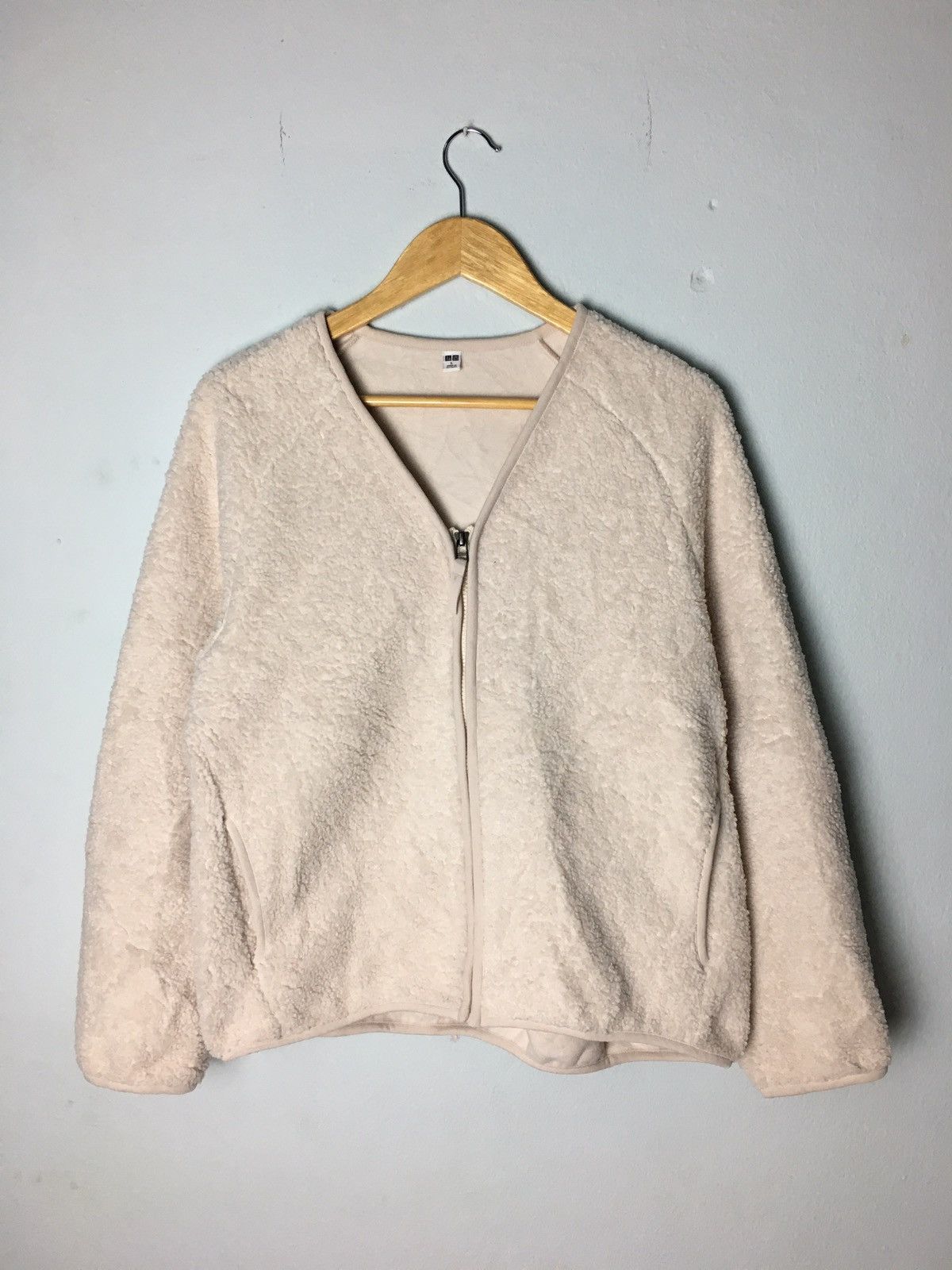 Japanese Brand × Lemaire × Uniqlo Uniqlo Fleece Crop Jacket Size US M / EU 48-50 / 2 - 2 Thumbnail