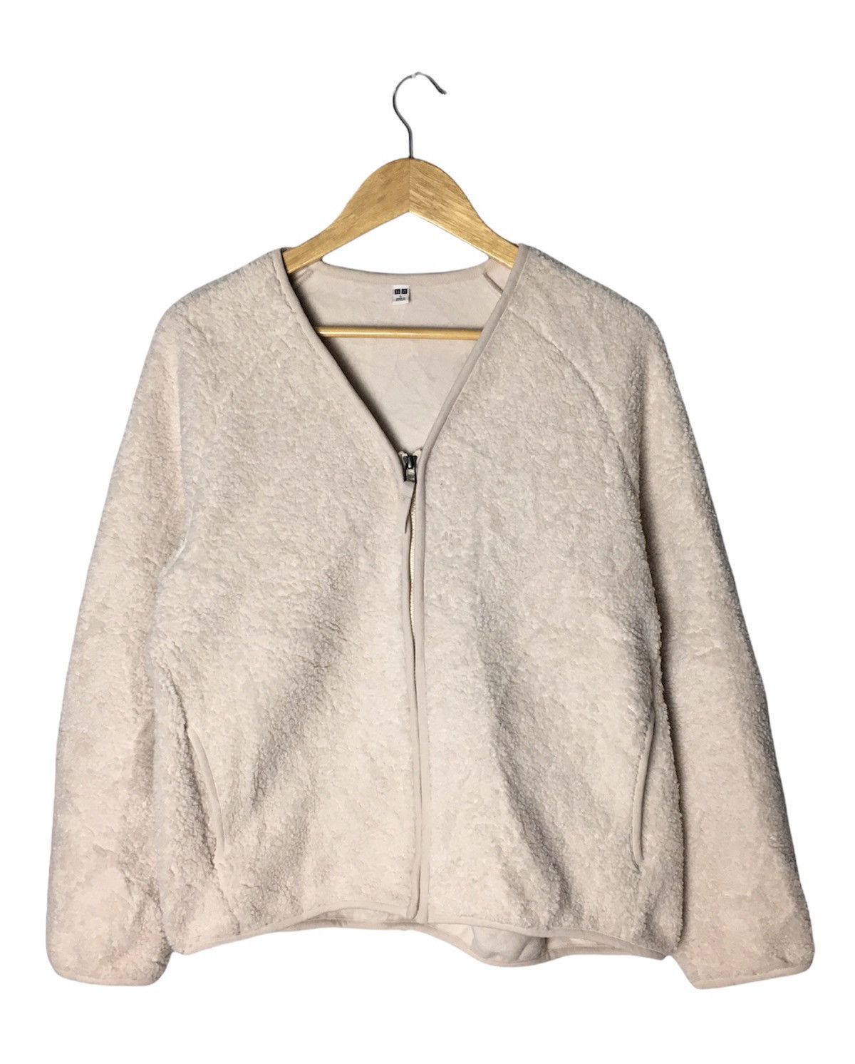 Japanese Brand × Lemaire × Uniqlo Uniqlo Fleece Crop Jacket Size US M / EU 48-50 / 2 - 1 Thumbnail