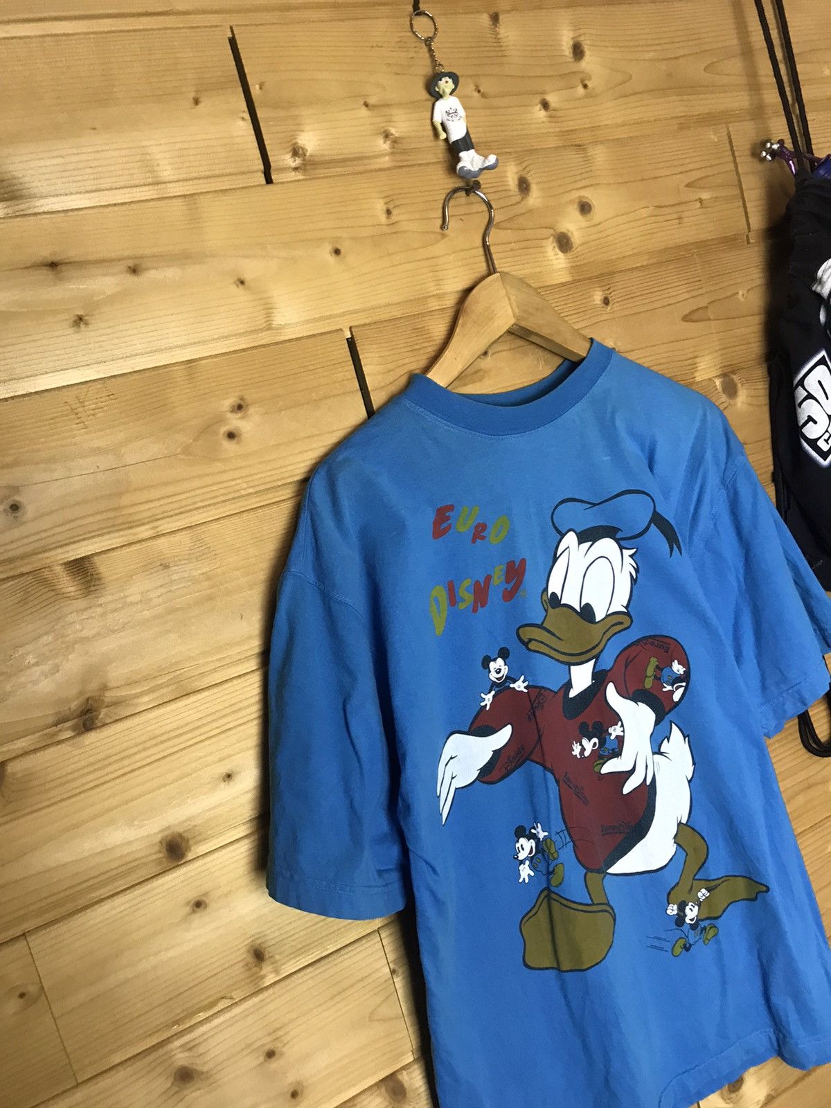 Disney Vintage 90s Disney Donald Duck Mickey Mouse t-shirt Size US M / EU 48-50 / 2 - 2 Thumbnail