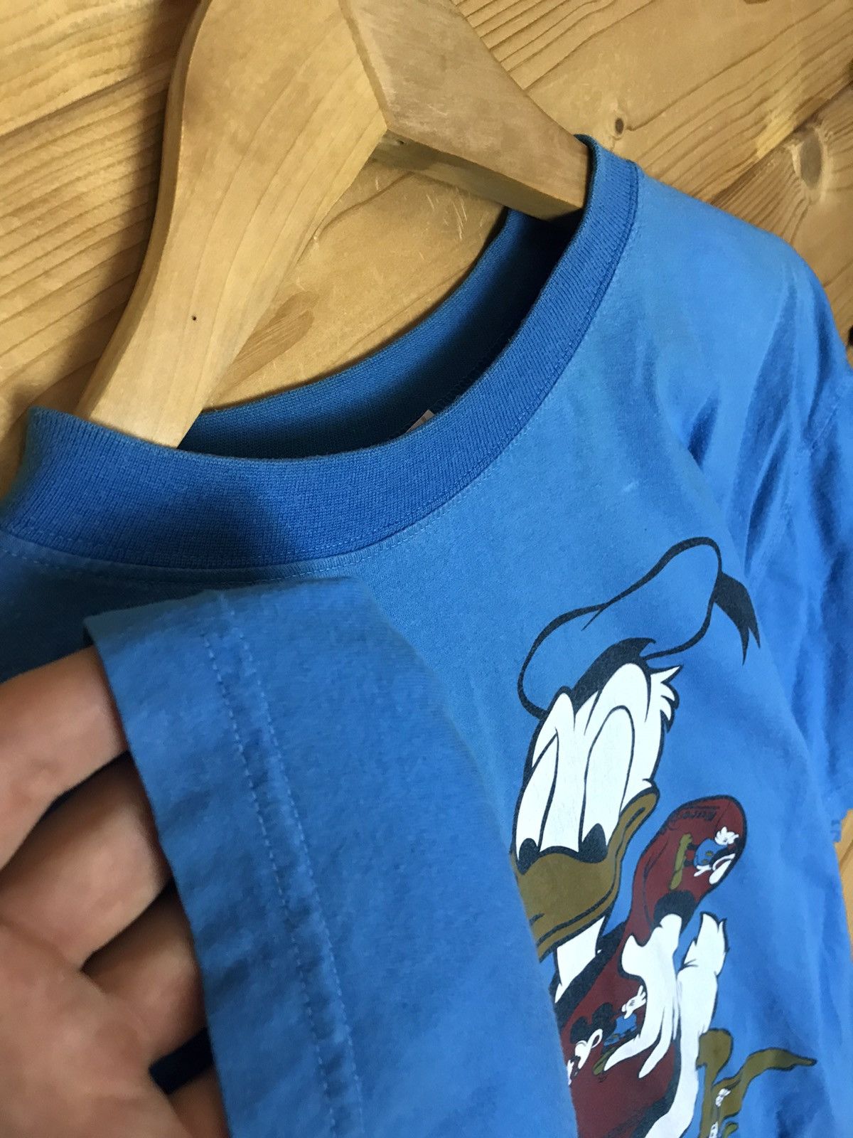 Disney Vintage 90s Disney Donald Duck Mickey Mouse t-shirt Size US M / EU 48-50 / 2 - 7 Thumbnail