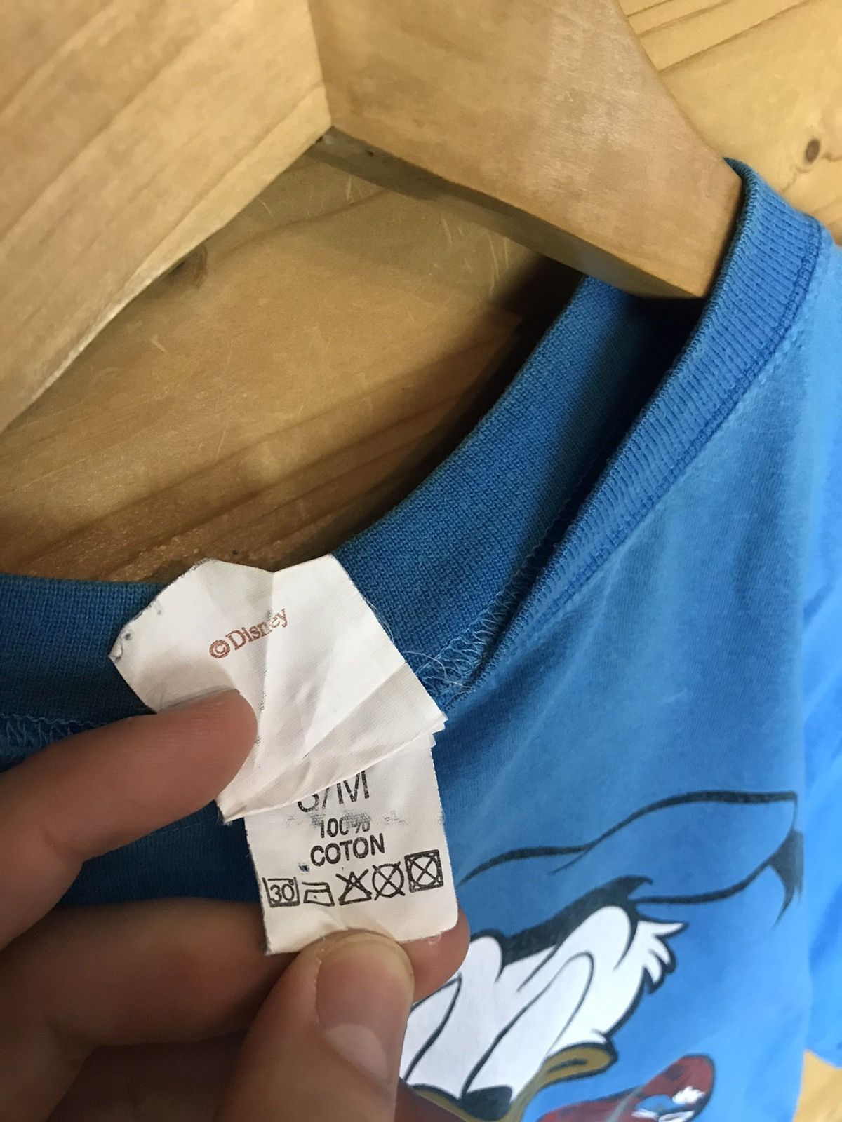 Disney Vintage 90s Disney Donald Duck Mickey Mouse t-shirt Size US M / EU 48-50 / 2 - 9 Thumbnail