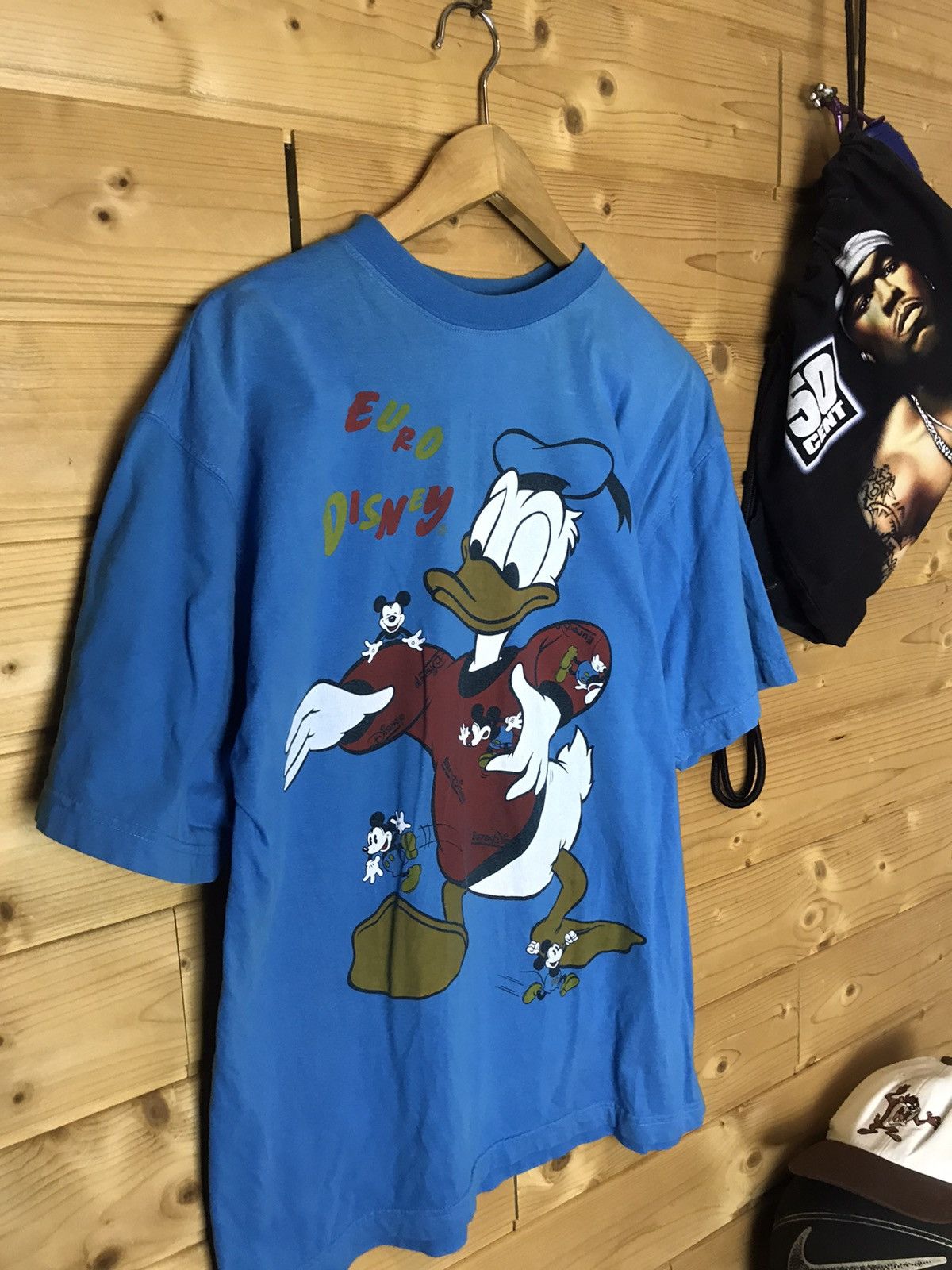 Disney Vintage 90s Disney Donald Duck Mickey Mouse t-shirt Size US M / EU 48-50 / 2 - 3 Thumbnail