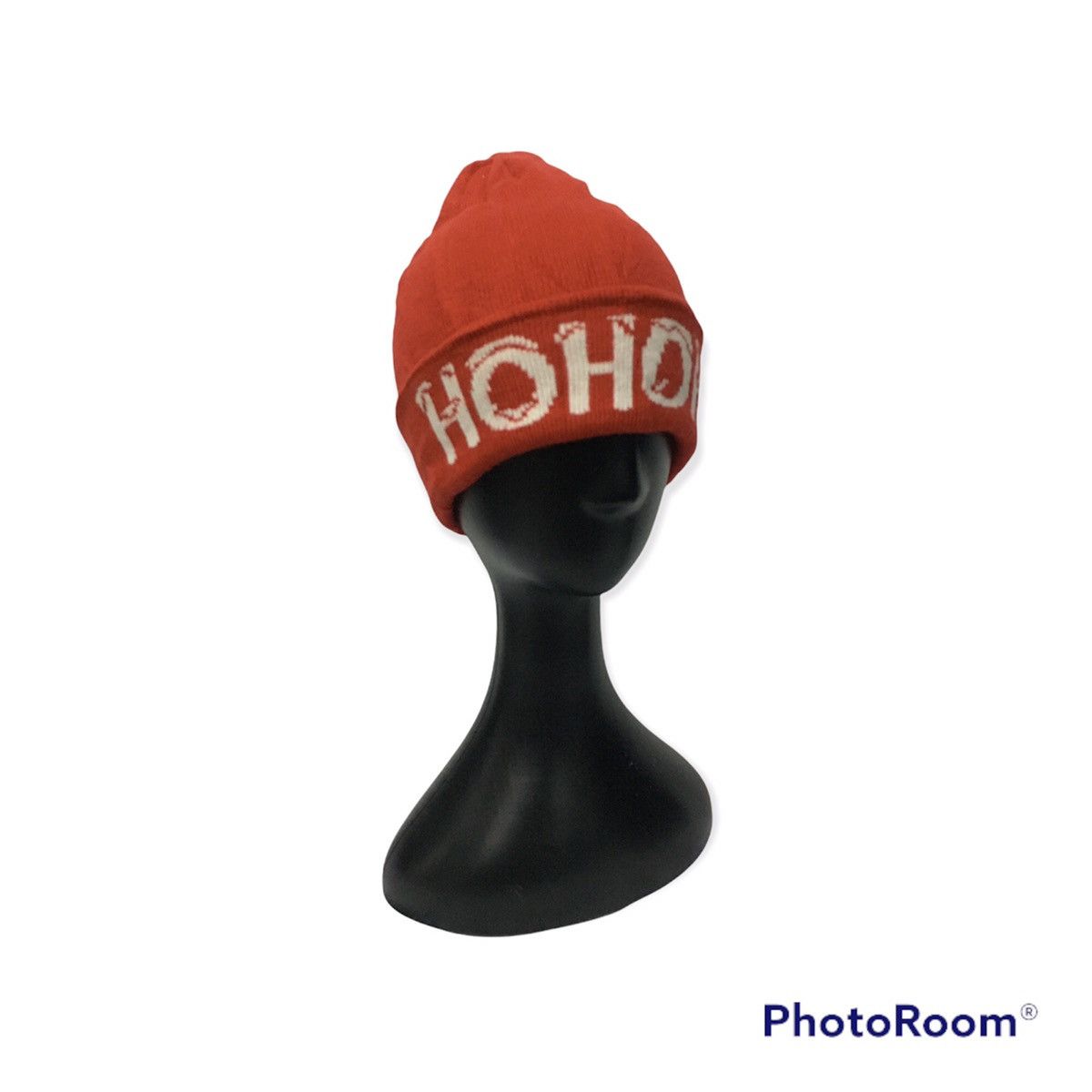H&M HOHOHO Spellout Beanie Size ONE SIZE - 1 Thumbnail