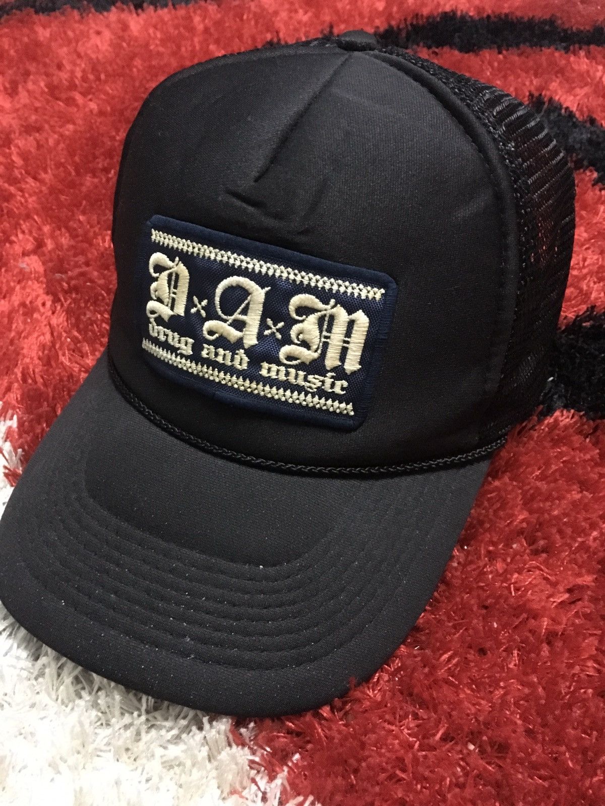 Japanese Brand × Vintage Drug and music cap DxAxM Size ONE SIZE - 1 Thumbnail