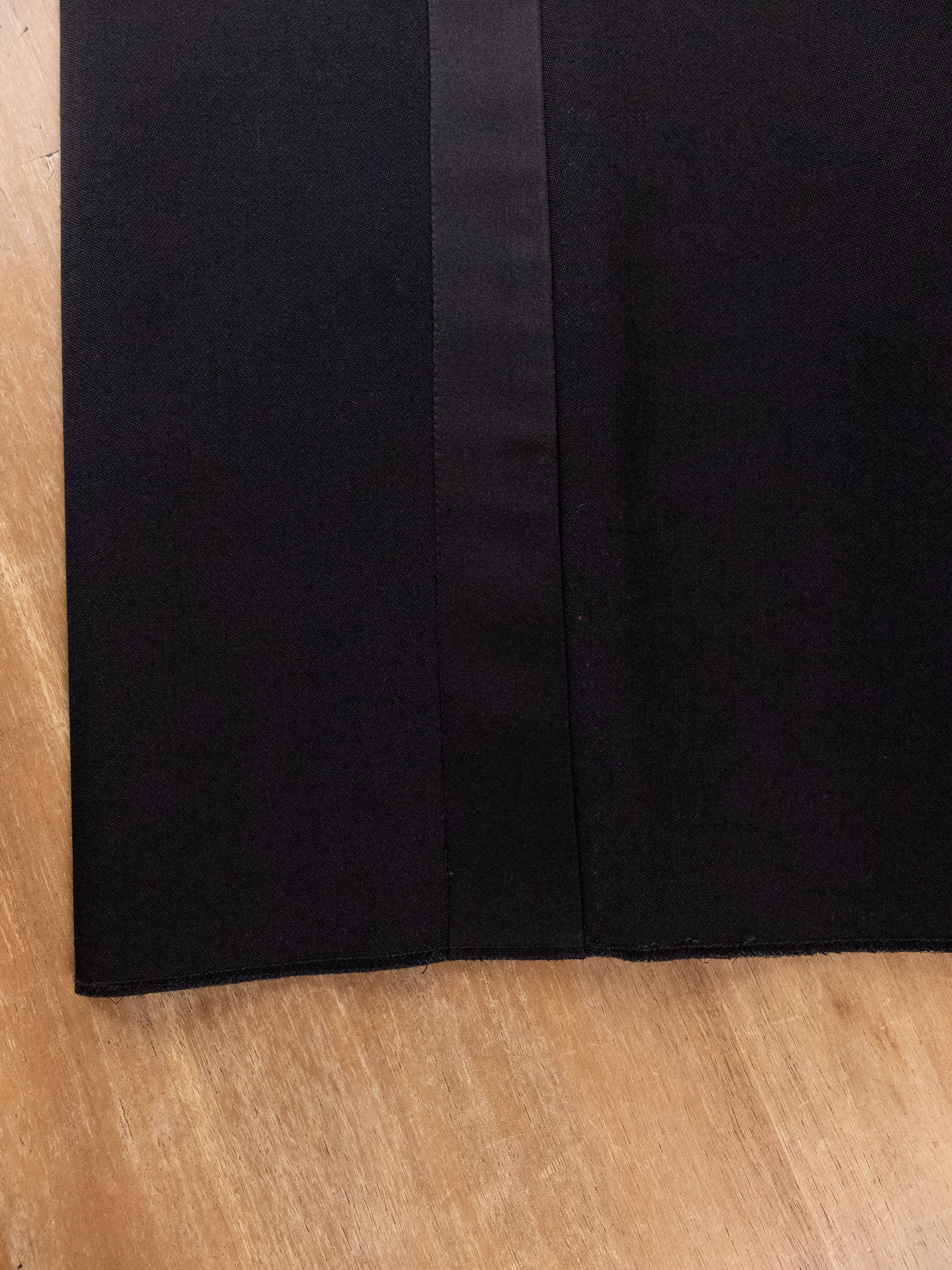 Bottega Veneta BOTTEGA VENETA black sartorial side tape wool pants trousers Size 28" / US 6 / IT 42 - 7 Thumbnail