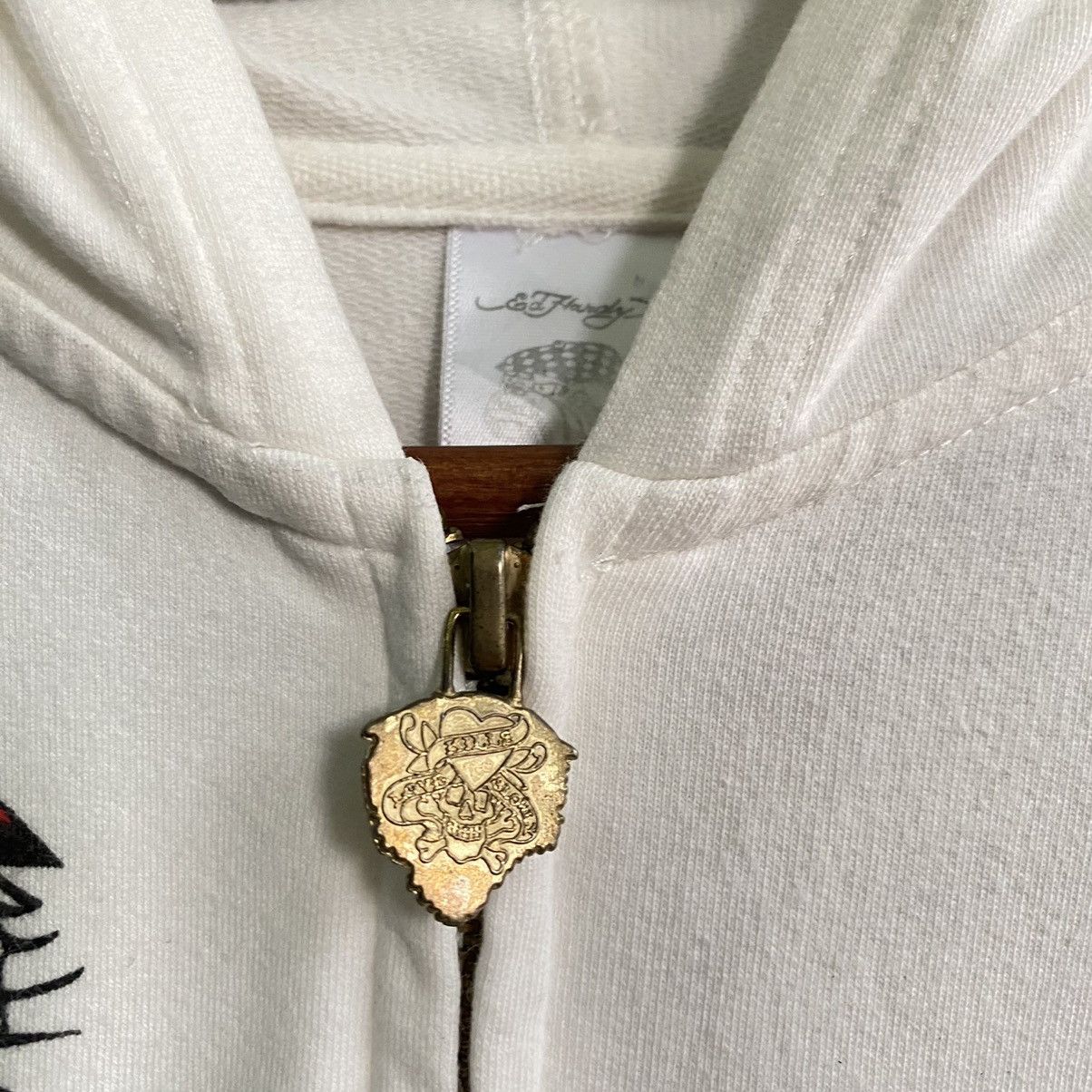Ed Hardy × Japanese Brand ED HARDY TIGER HEAD BEADS FULLZIPPER HOODIE Size US XS / EU 42 / 0 - 10 Thumbnail