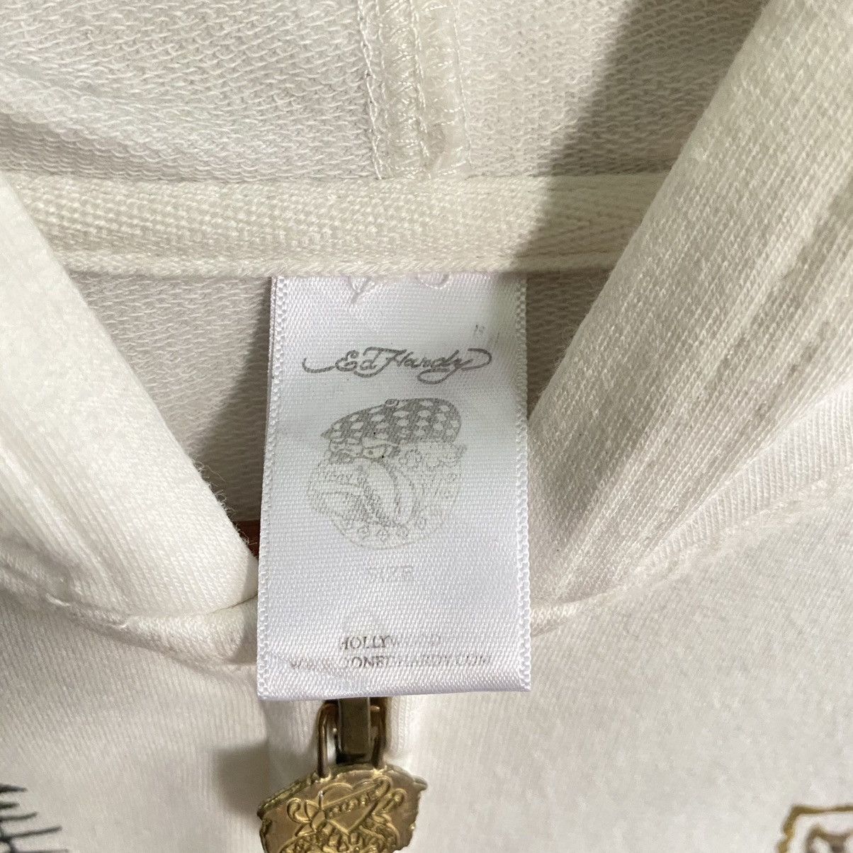 Ed Hardy × Japanese Brand ED HARDY TIGER HEAD BEADS FULLZIPPER HOODIE Size US XS / EU 42 / 0 - 15 Thumbnail