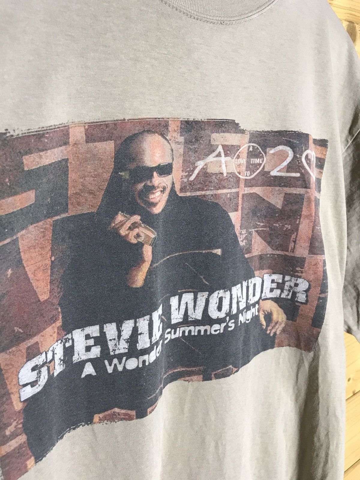 Band Tees Vintage Stevie Wonder tour t-shirt Size US M / EU 48-50 / 2 - 4 Thumbnail