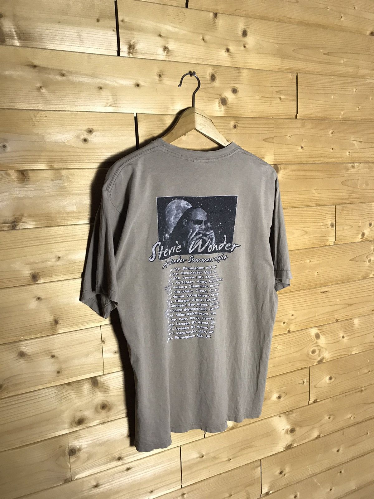 Band Tees Vintage Stevie Wonder tour t-shirt Size US M / EU 48-50 / 2 - 8 Thumbnail