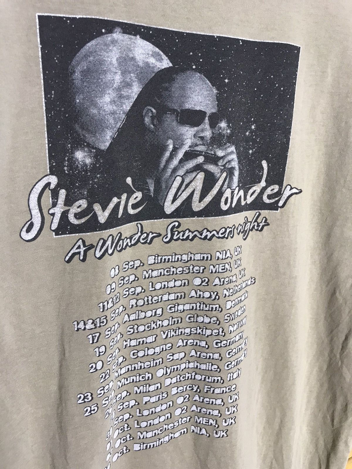 Band Tees Vintage Stevie Wonder tour t-shirt Size US M / EU 48-50 / 2 - 9 Thumbnail