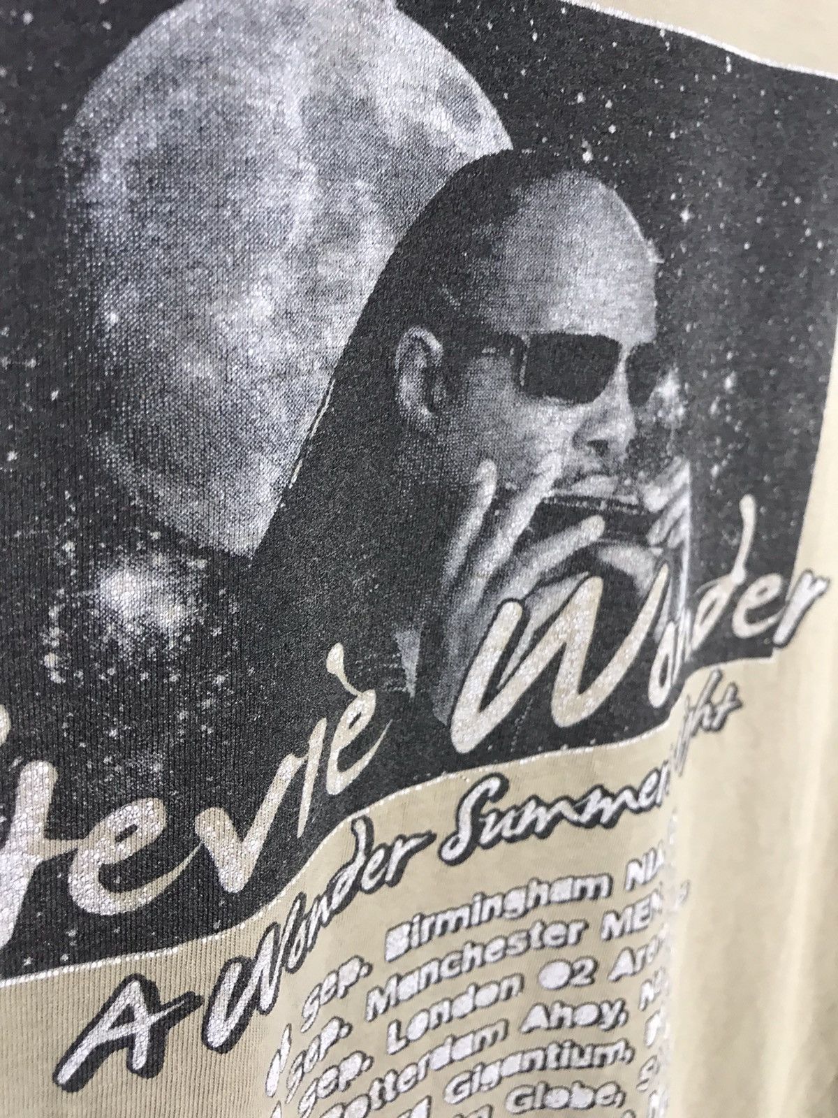 Band Tees Vintage Stevie Wonder tour t-shirt Size US M / EU 48-50 / 2 - 10 Thumbnail