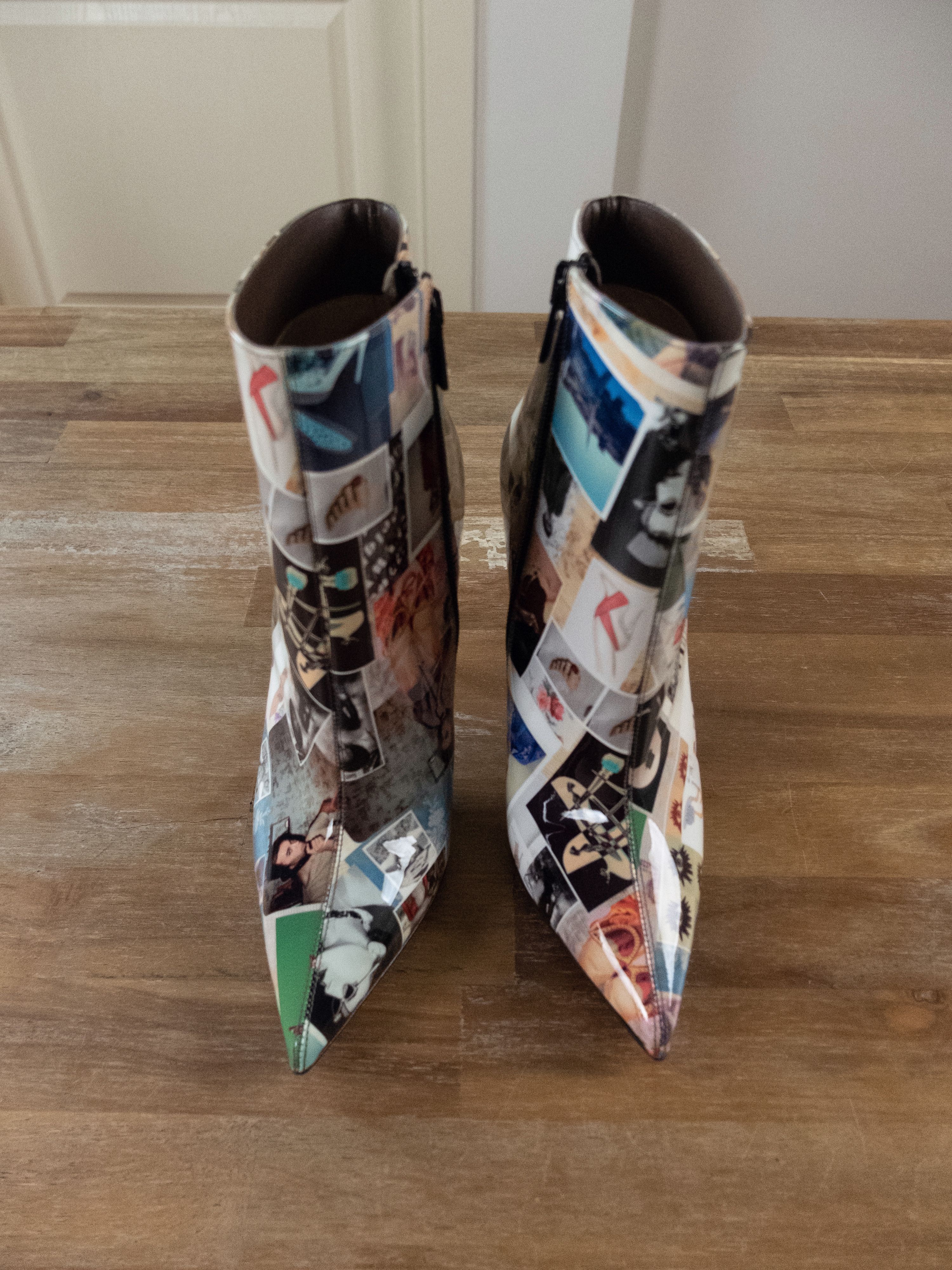 Christian Louboutin CHRISTIAN LOUBOUTIN So Kate white patent leather ankle boots Size US 7 / IT 37 - 2 Thumbnail