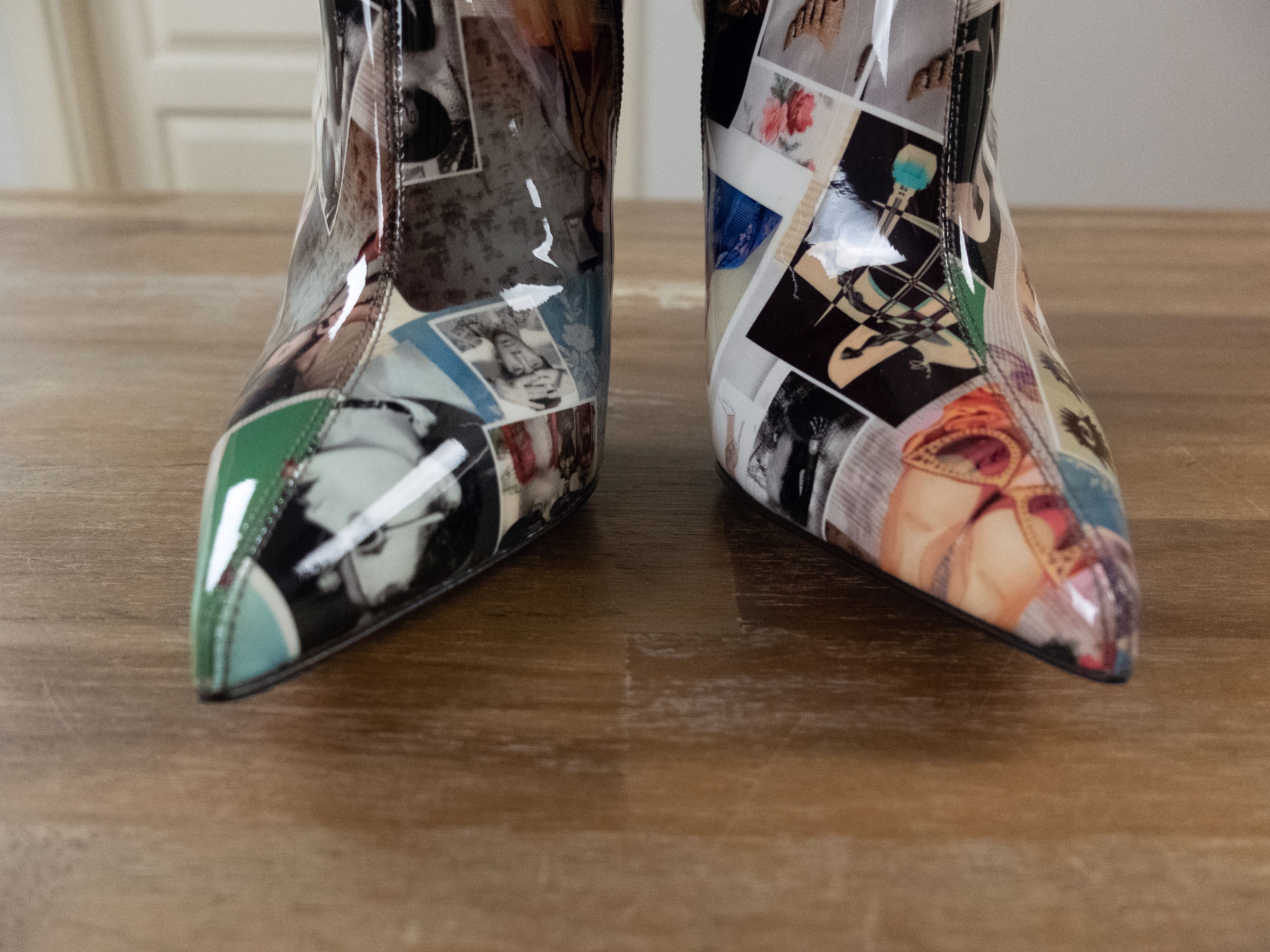 Christian Louboutin CHRISTIAN LOUBOUTIN So Kate white patent leather ankle boots Size US 7 / IT 37 - 3 Thumbnail