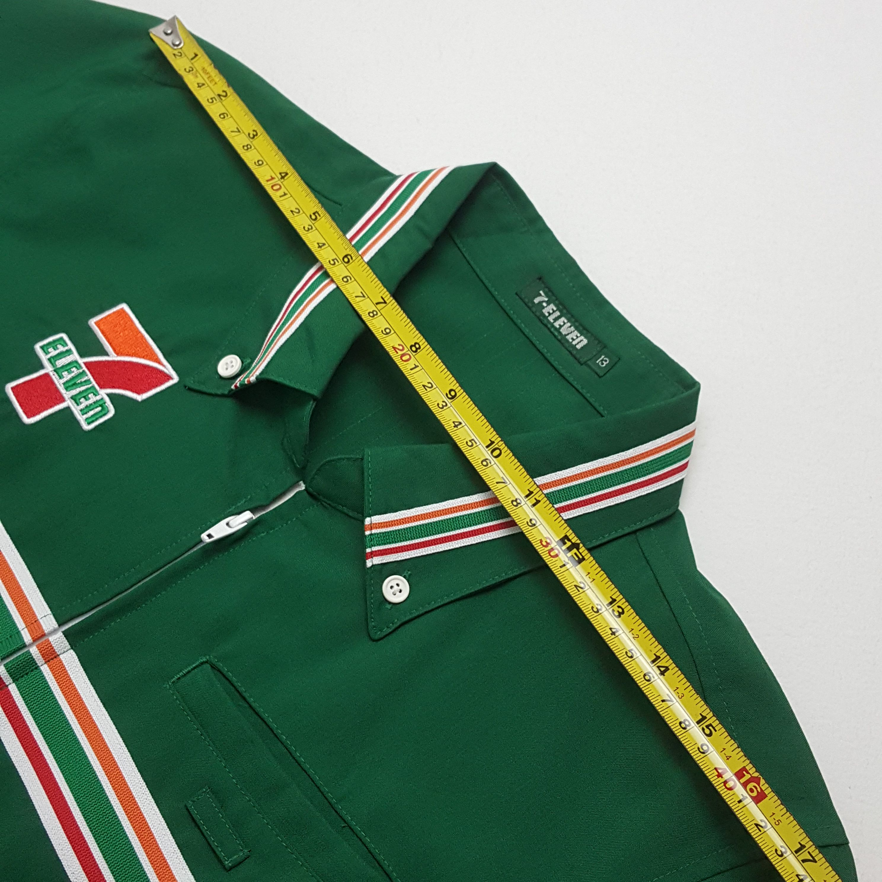 Japanese Brand × Vintage Vintage 7 eleven worker streetwear uniform jacket Size US L / EU 52-54 / 3 - 7 Thumbnail