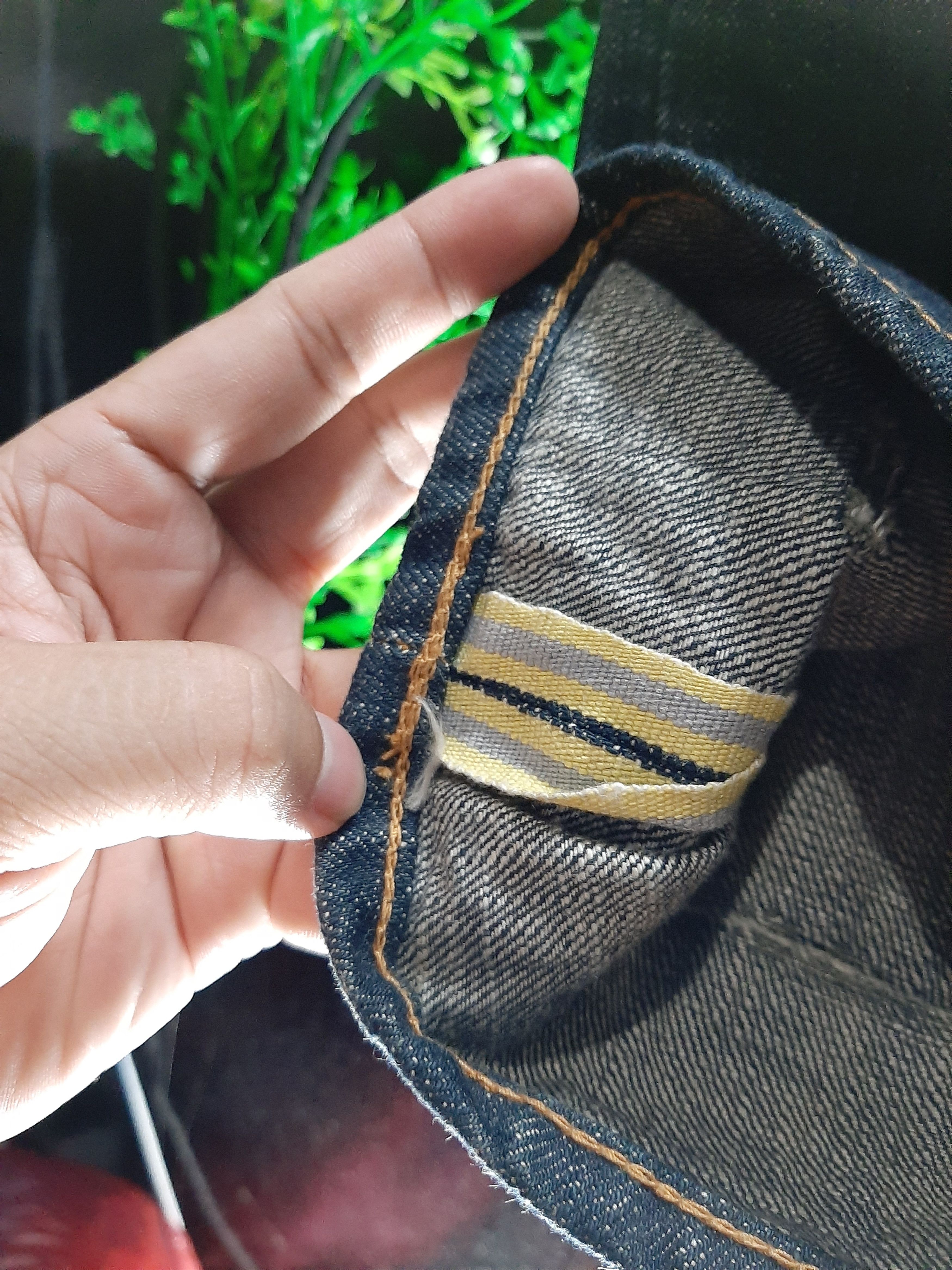 Japanese Brand × Salvage × Swagger SWAGER DISTRESED SELVEDGE EMBROIDERY TKNY SWAGGA BACKPOCKET Size US 36 / EU 52 - 18 Thumbnail