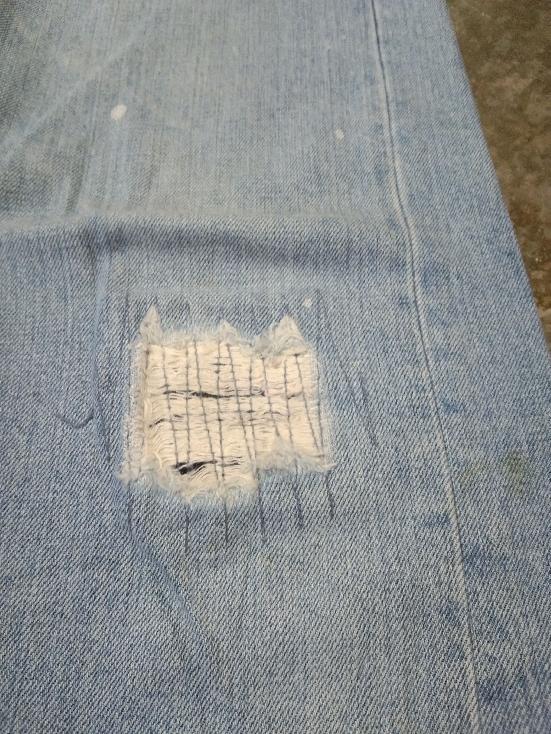 Levi's Vintage Levis 501 Made In USA Distressed Painter Jeans 30x30 Size US 30 / EU 46 - 6 Thumbnail