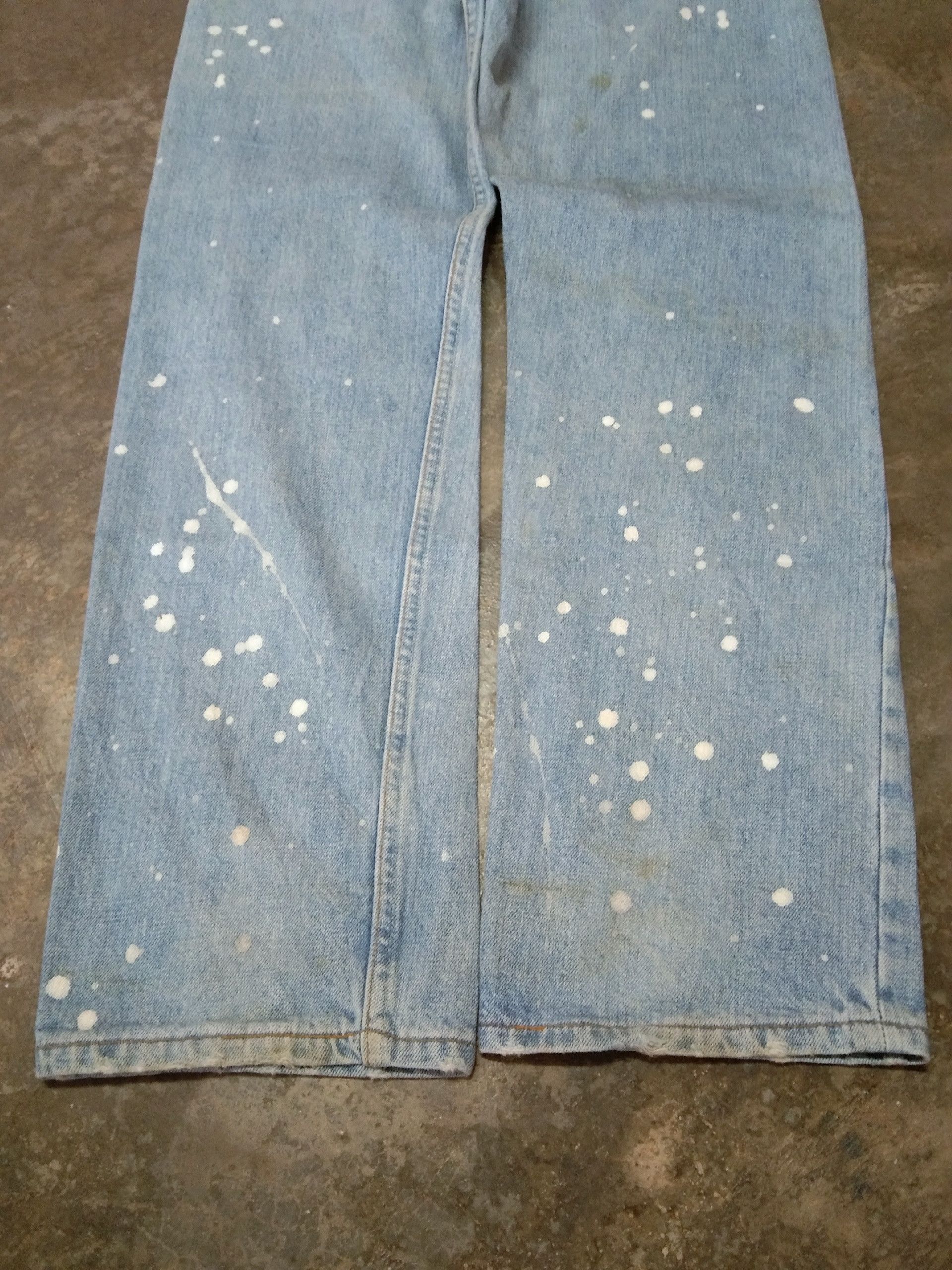 Levi's Vintage Levis 501 Made In USA Distressed Painter Jeans 30x30 Size US 30 / EU 46 - 5 Thumbnail