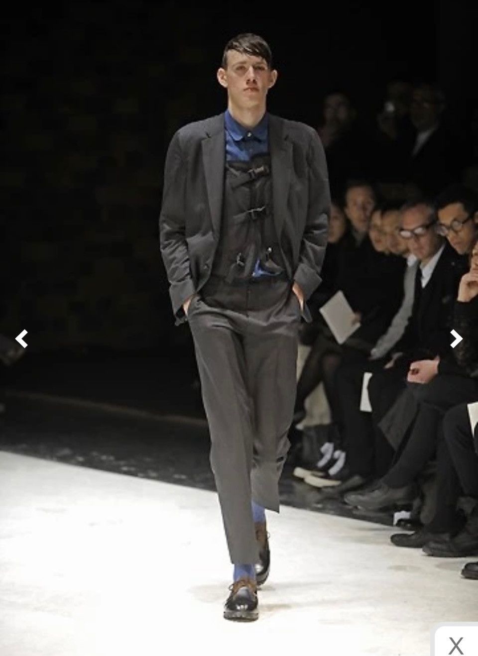Comme des Garcons Homme Plus × Rei Kawakubo Comme des Garcons Homme Plus Samurai Kendo Jacket with Vest Size US XS / EU 42 / 0 - 16 Thumbnail