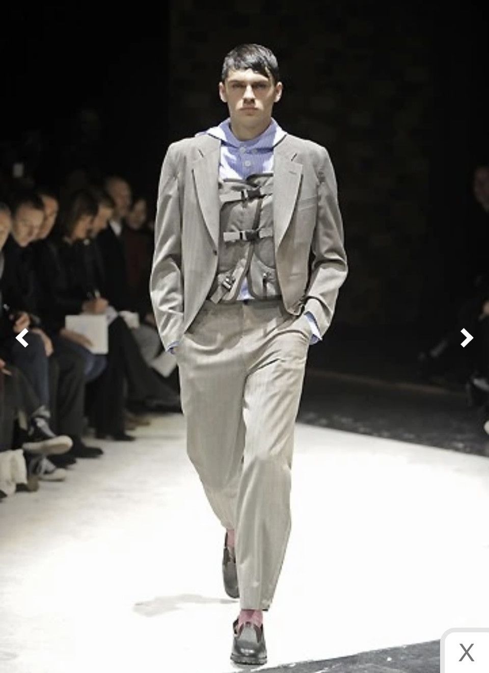 Comme des Garcons Homme Plus × Rei Kawakubo Comme des Garcons Homme Plus Samurai Kendo Jacket with Vest Size US XS / EU 42 / 0 - 17 Thumbnail