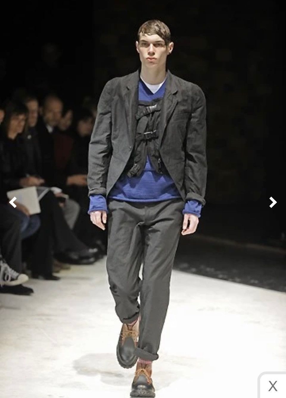 Comme des Garcons Homme Plus × Rei Kawakubo Comme des Garcons Homme Plus Samurai Kendo Jacket with Vest Size US XS / EU 42 / 0 - 4 Thumbnail