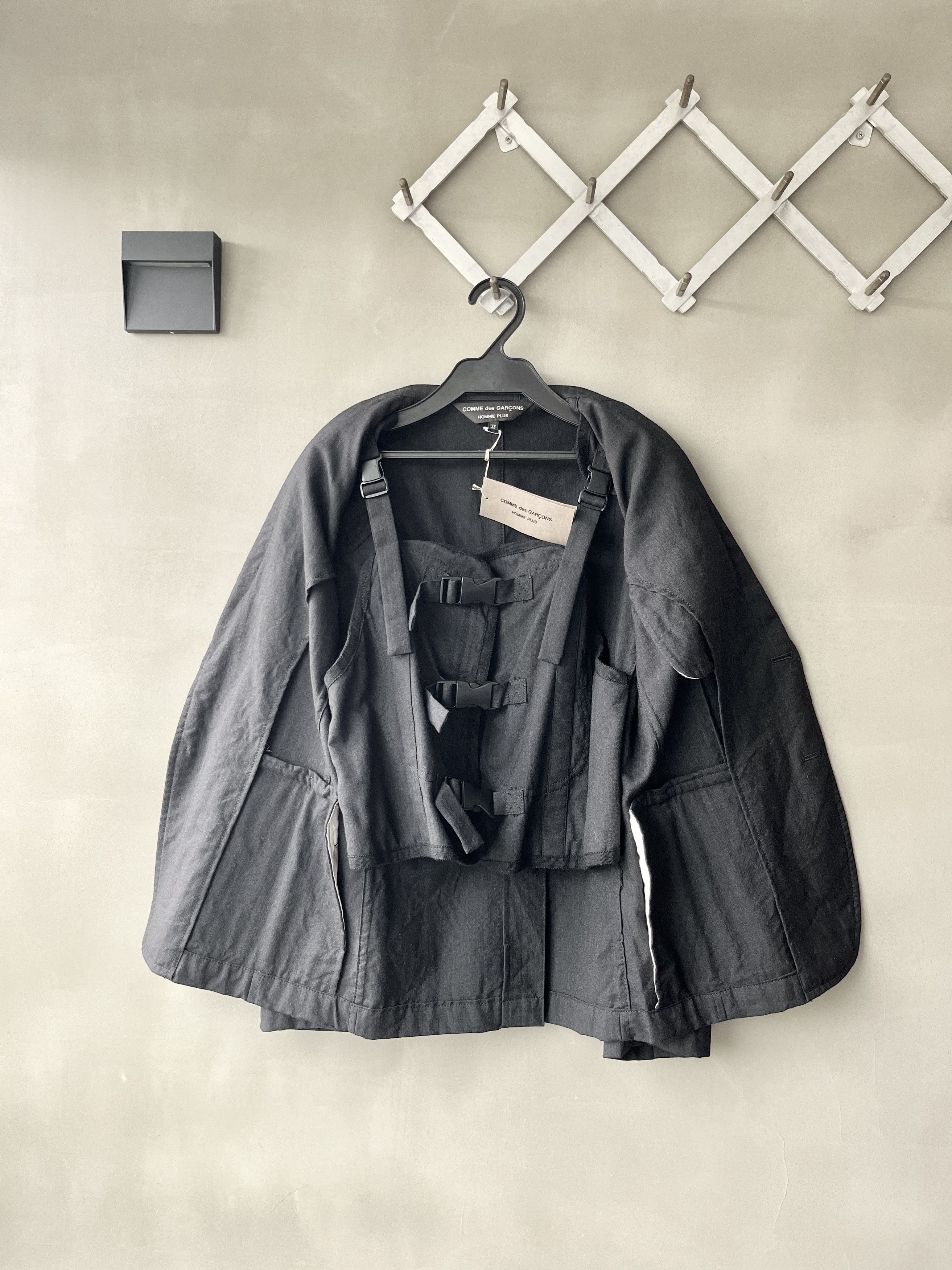 Comme des Garcons Homme Plus × Rei Kawakubo Comme des Garcons Homme Plus Samurai Kendo Jacket with Vest Size US XS / EU 42 / 0 - 3 Thumbnail