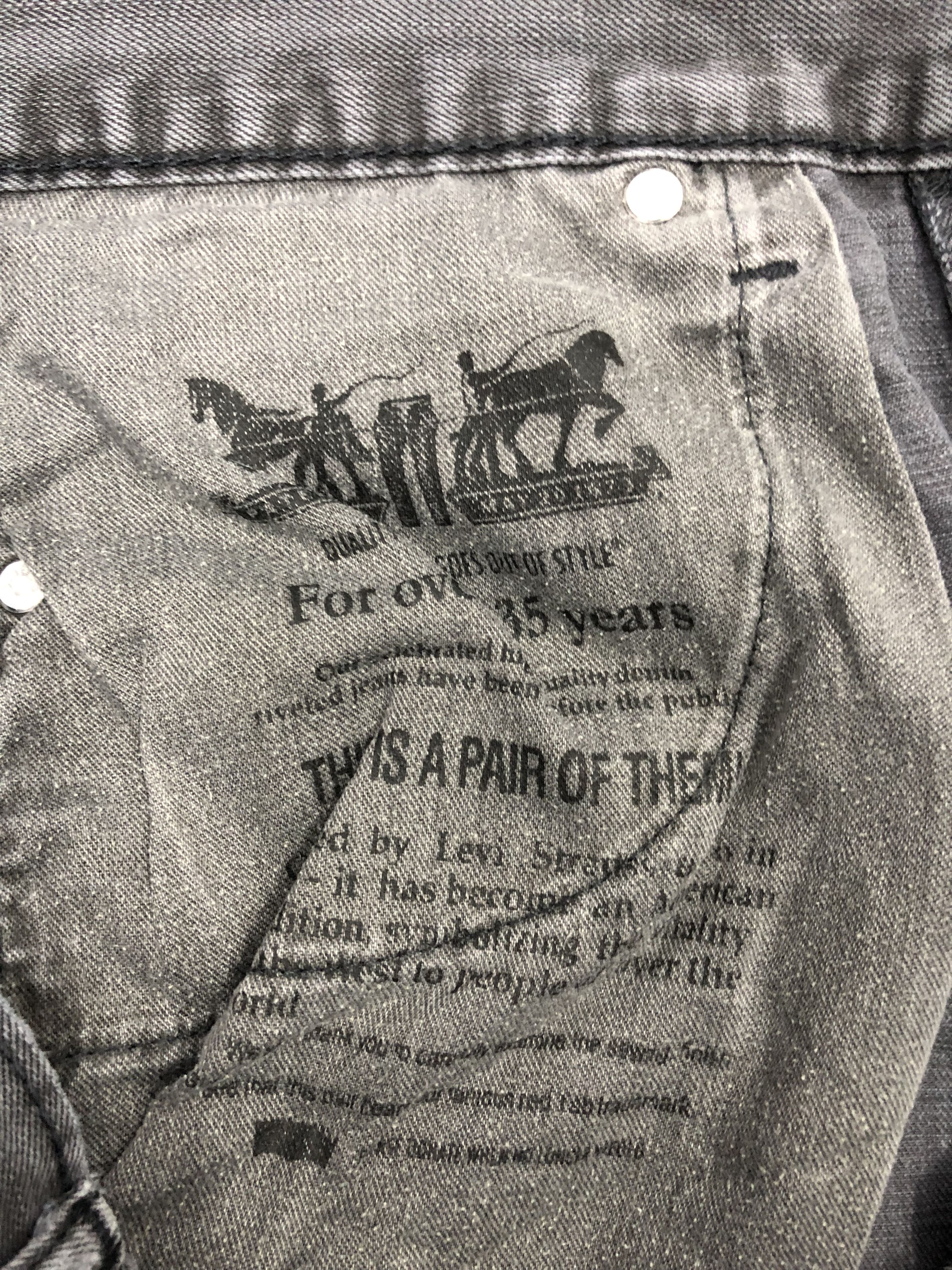 Levi's Vintage Levis 514 Denim DP1265 Size US 31 - 12 Thumbnail