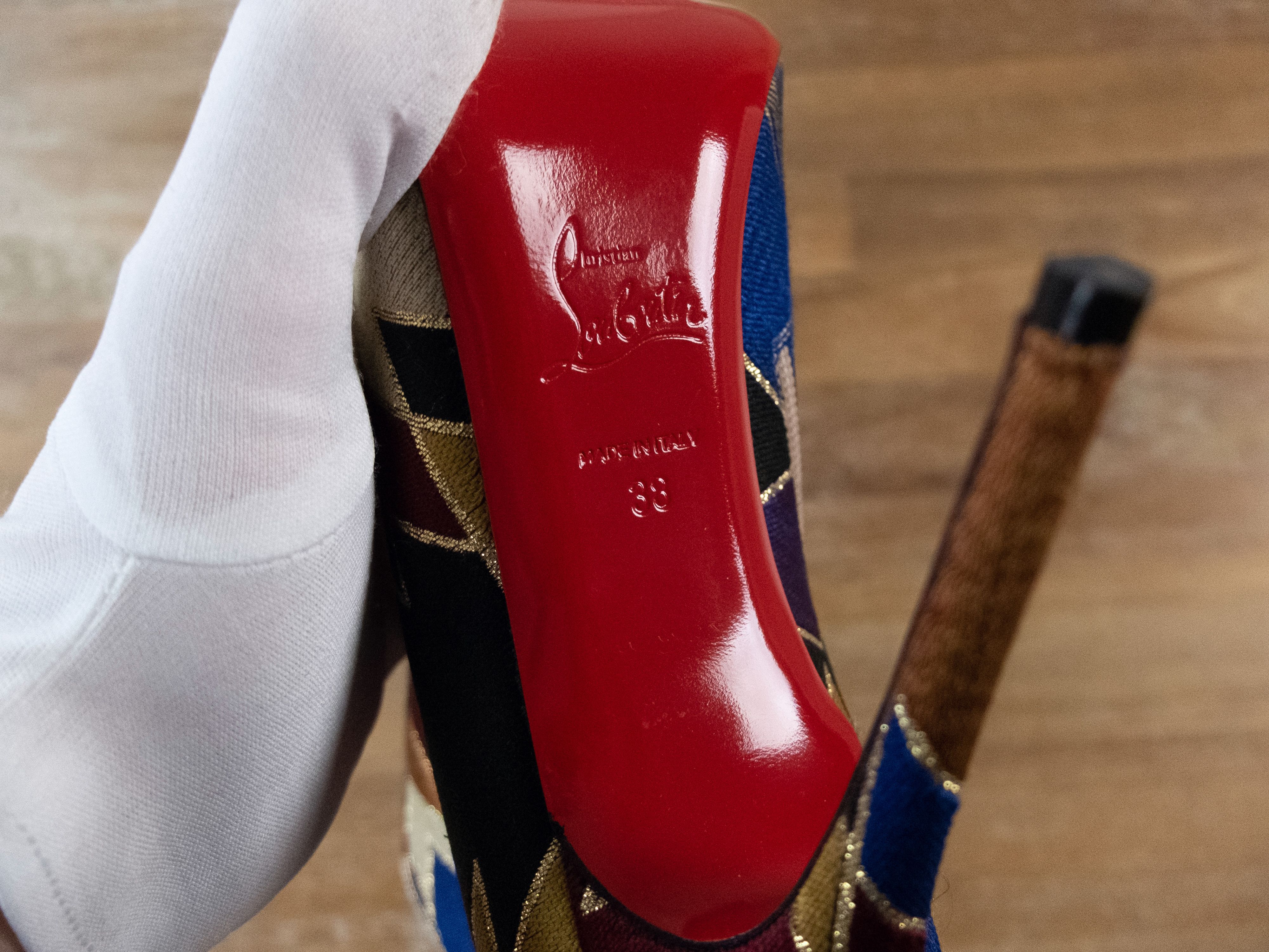 Christian Louboutin CHRISTIAN LOUBOUTIN So Kate Booty geometric ankle boots 8 38 Size US 8 / IT 38 - 8 Thumbnail