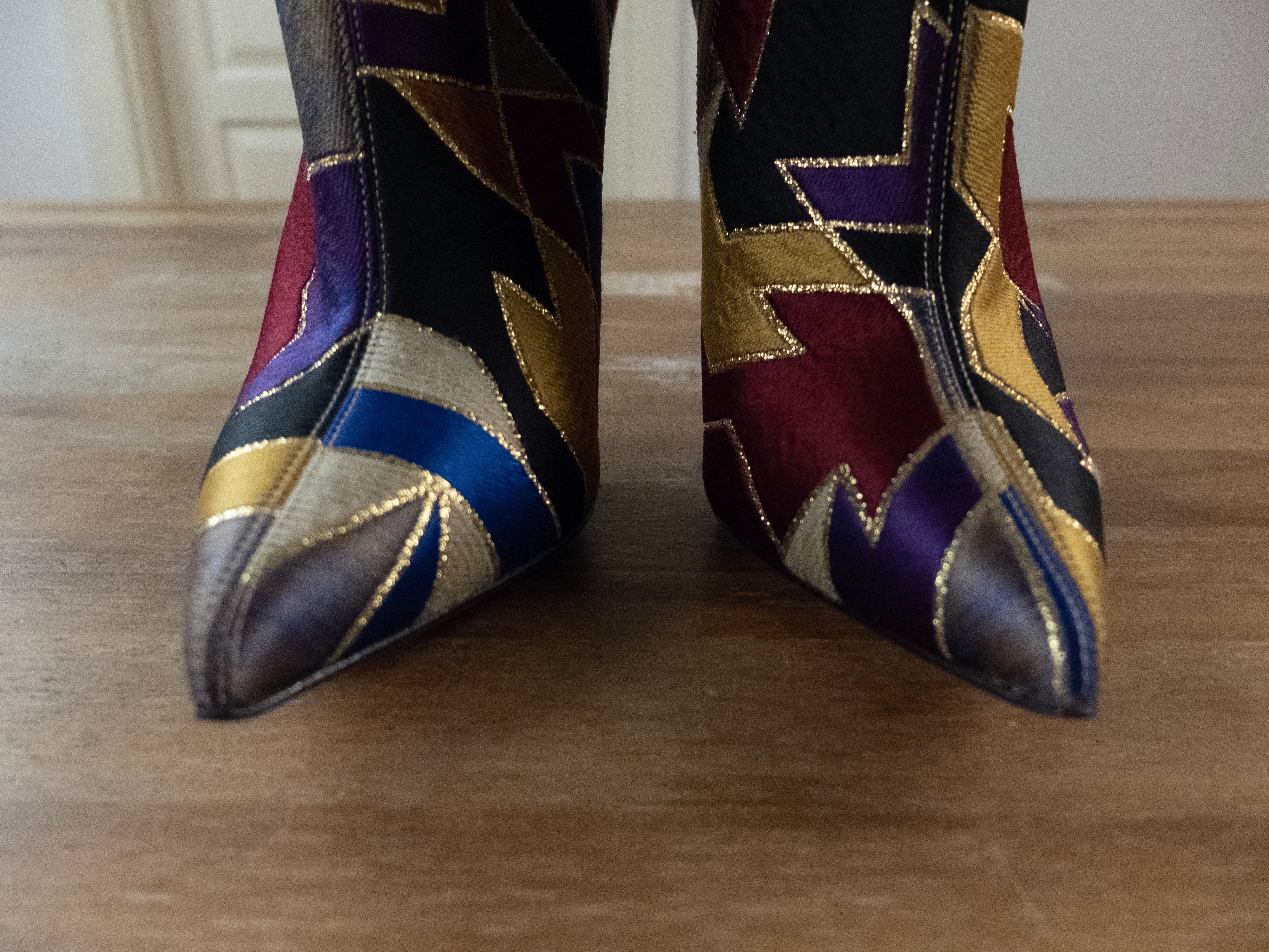 Christian Louboutin CHRISTIAN LOUBOUTIN So Kate Booty geometric ankle boots 8 38 Size US 8 / IT 38 - 3 Thumbnail