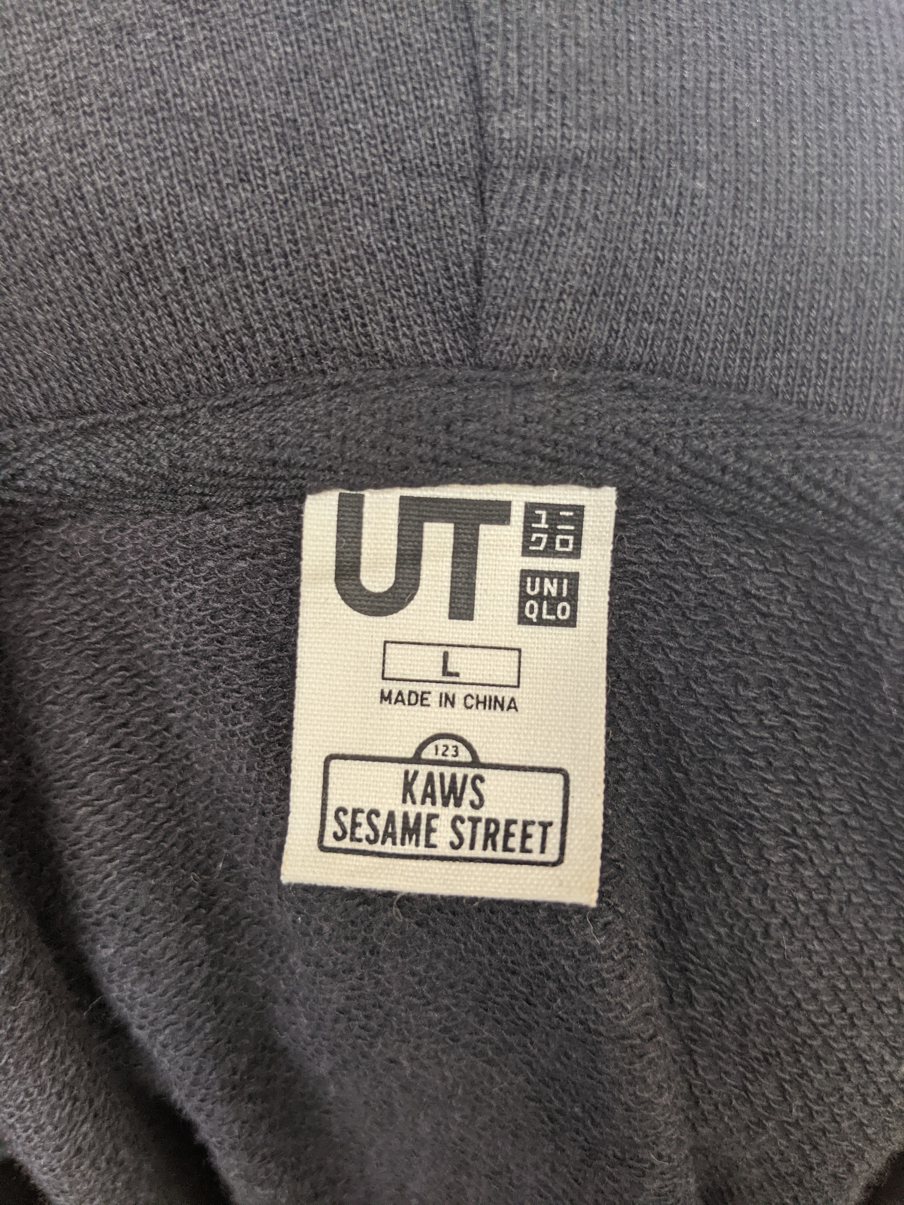 Kaws × Uniqlo Uniqlo Sesame Street x Kaws Hoodie Size US L / EU 52-54 / 3 - 5 Thumbnail