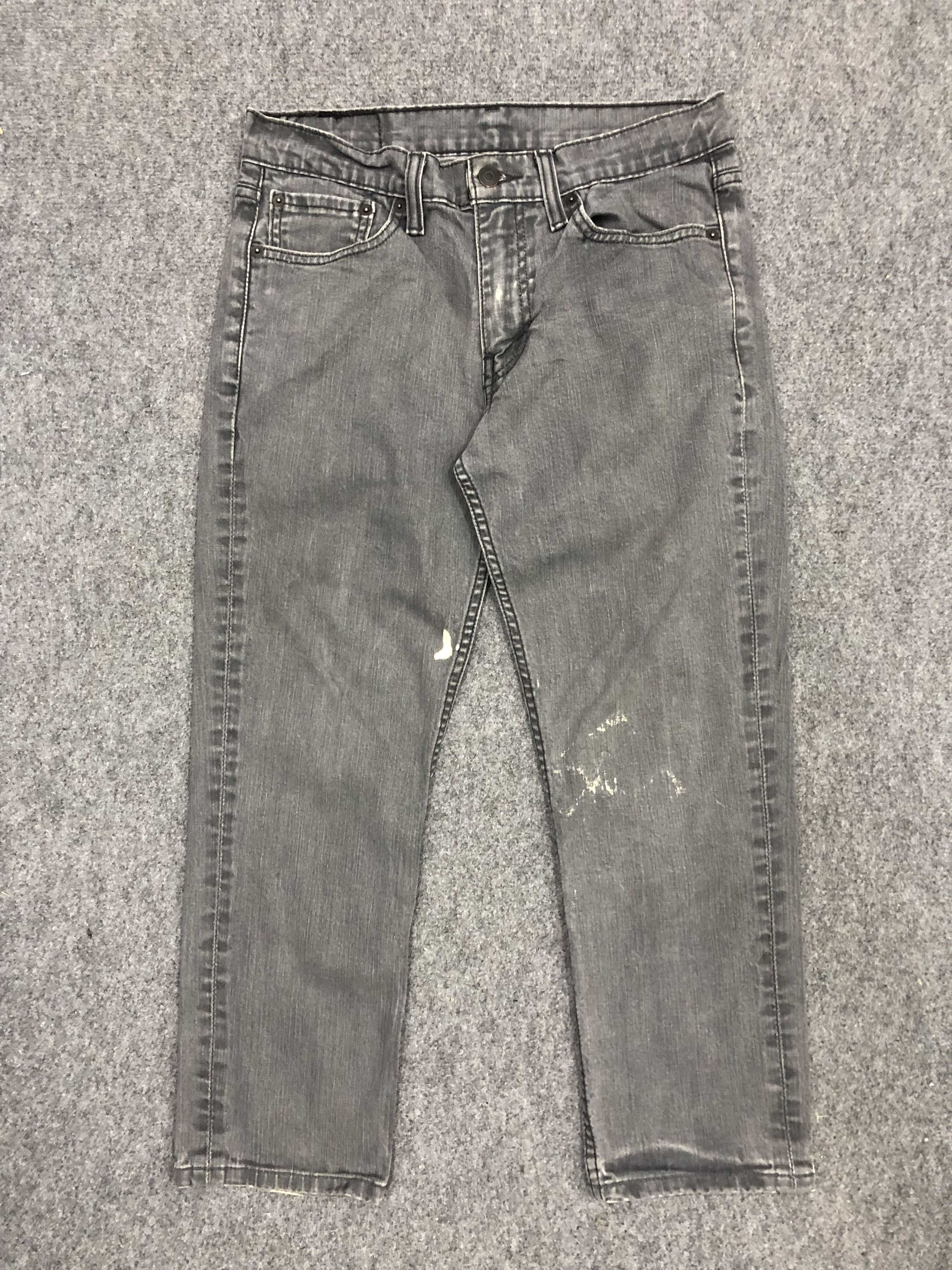 Levi's Vintage Levis 511 Faded Black Skinny Denim DP1216 Size US 31 - 1 Thumbnail