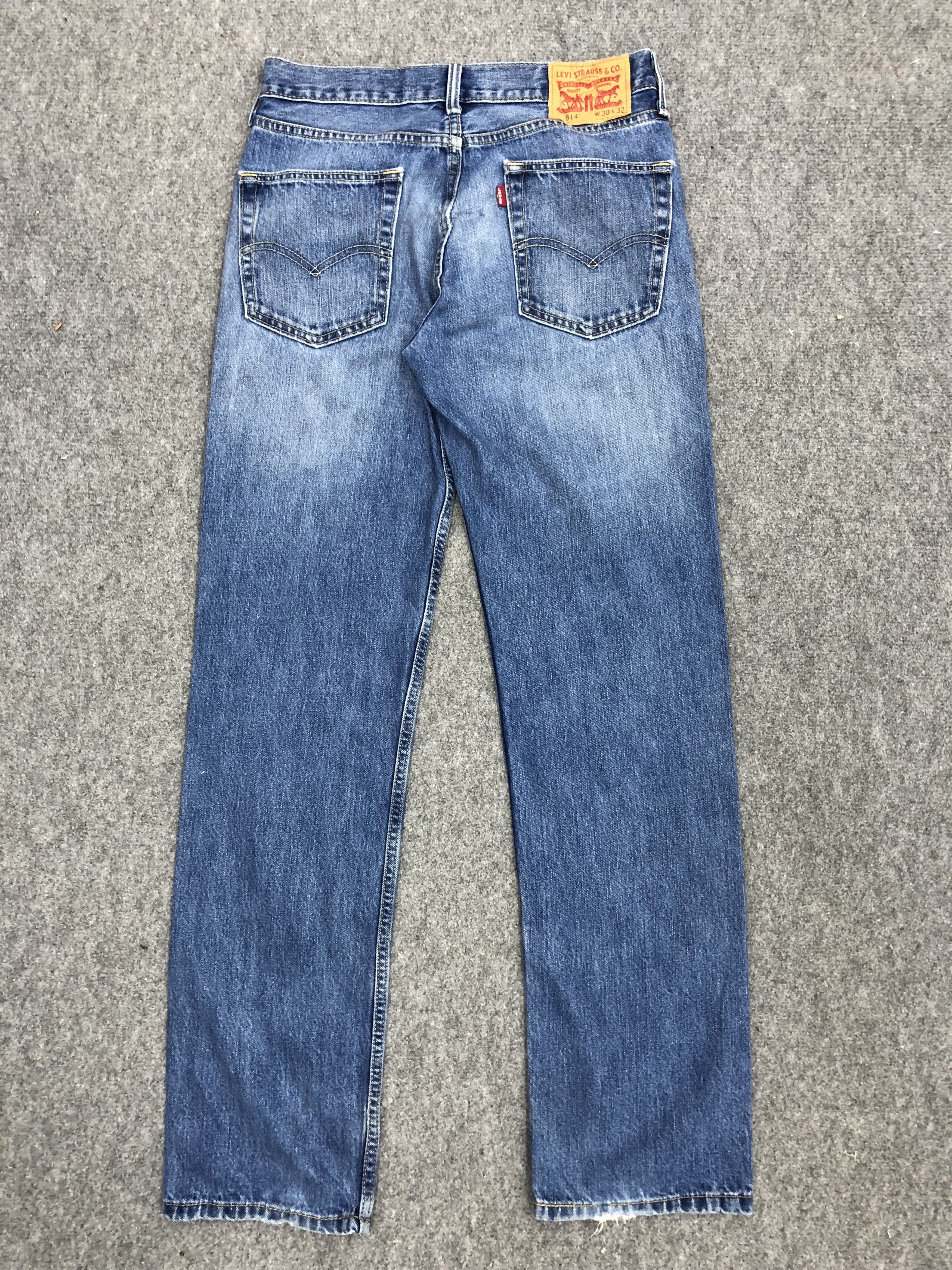 Levi's Vintage Levis 514 Light Wash Denim DP1199 Size US 31 - 3 Thumbnail
