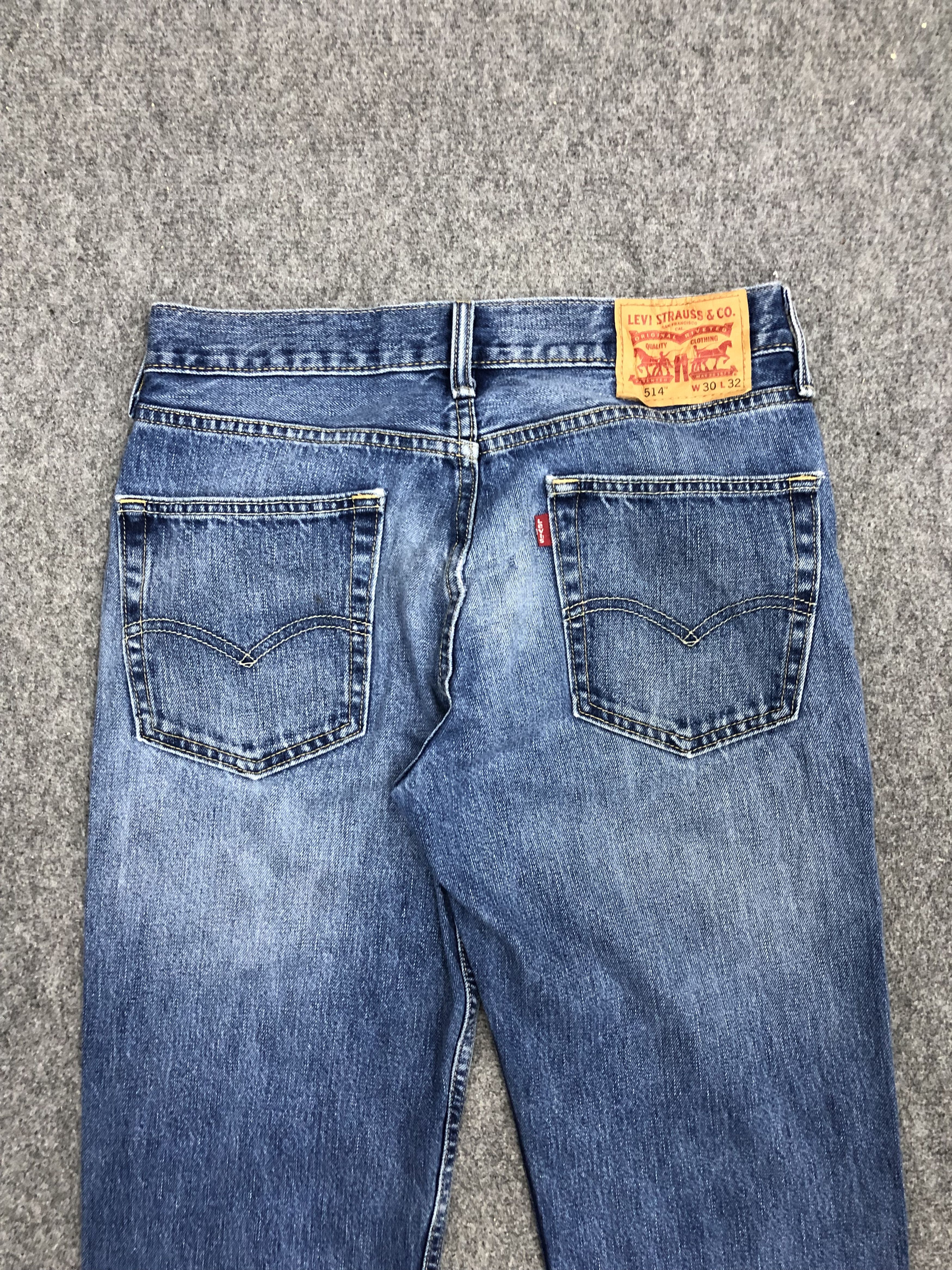 Levi's Vintage Levis 514 Light Wash Denim DP1199 Size US 31 - 4 Thumbnail