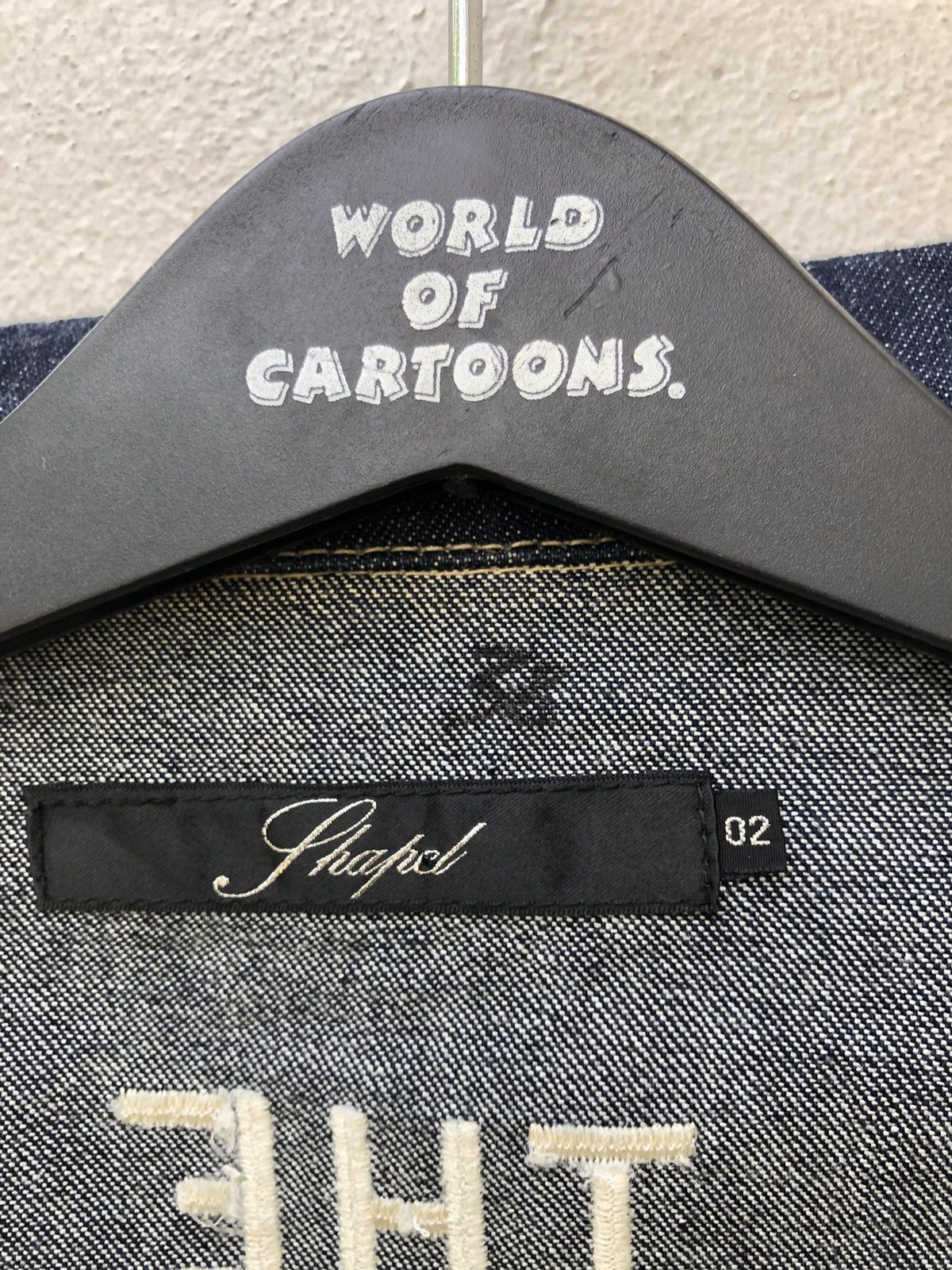 SHAREEF SHAPEL Japan The SWINGEERS Embroidery Denim Trucker Jacket Size US M / EU 48-50 / 2 - 22 Thumbnail