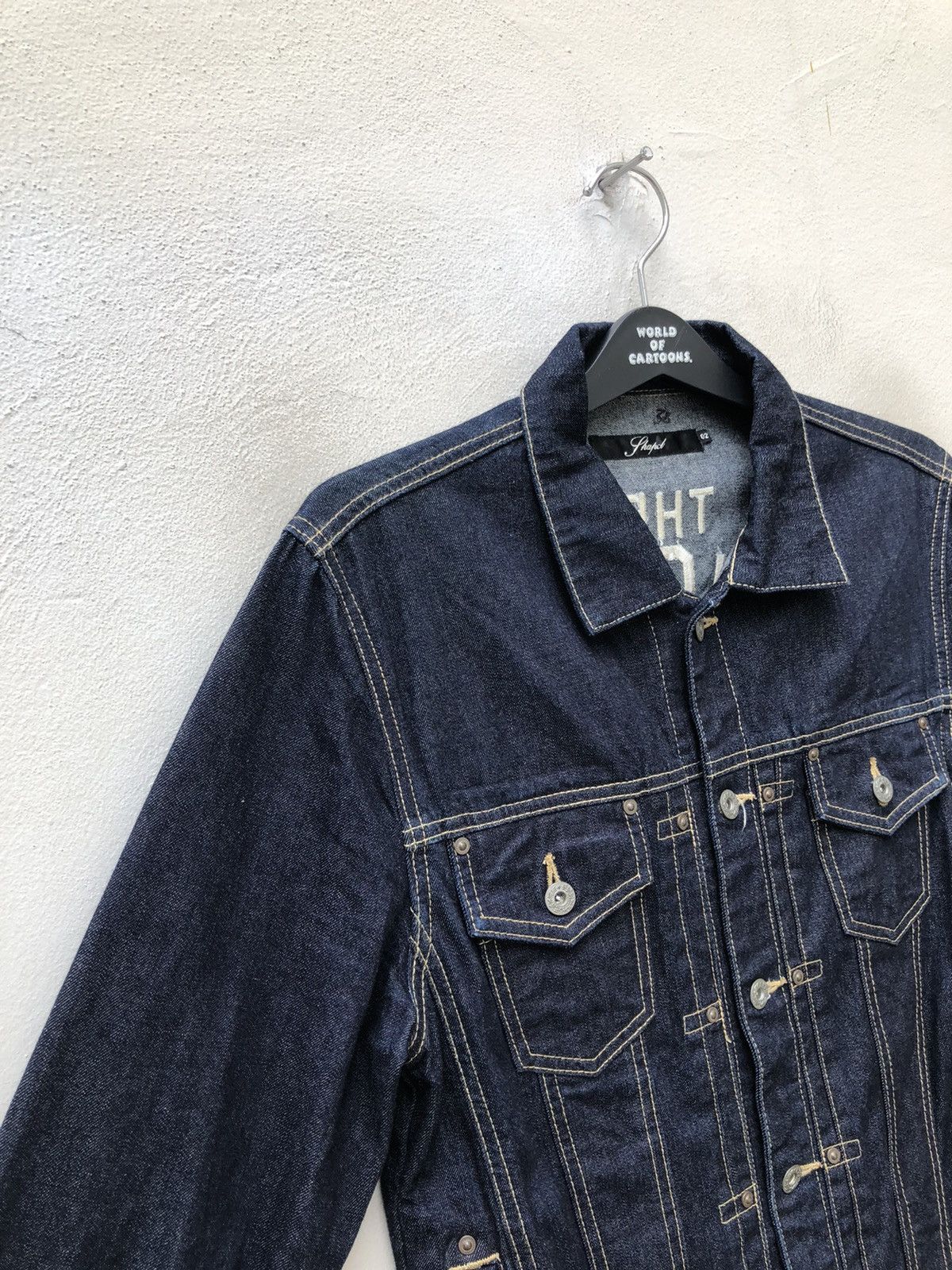 SHAREEF SHAPEL Japan The SWINGEERS Embroidery Denim Trucker Jacket Size US M / EU 48-50 / 2 - 17 Thumbnail