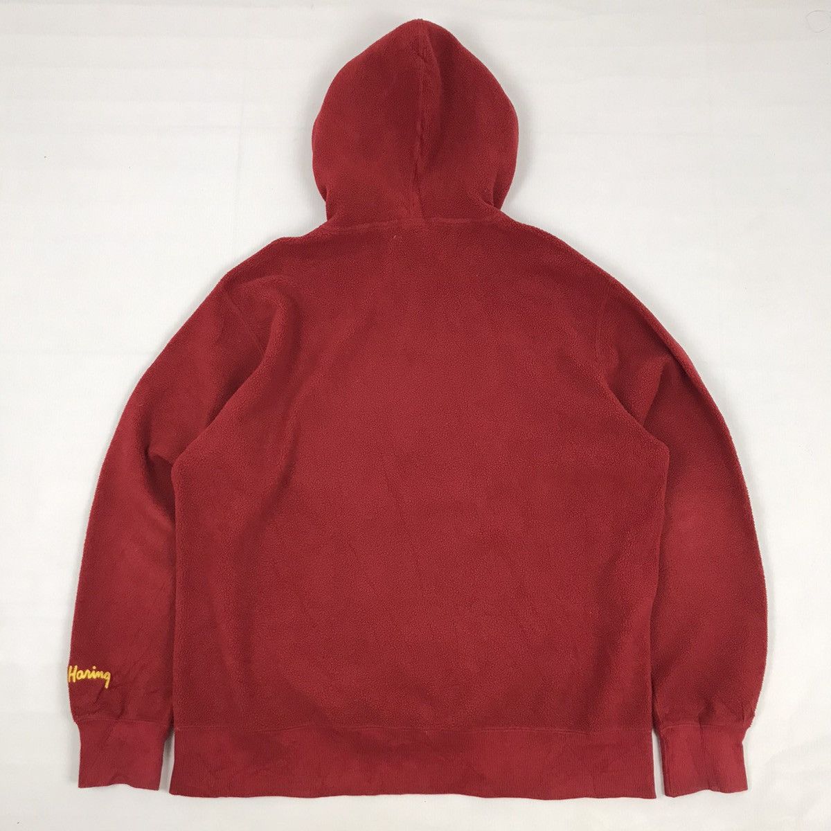 Keith Haring × Uniqlo × Vintage Vintage KEITH HARING fleece hoodie jumper sweater Size US L / EU 52-54 / 3 - 3 Thumbnail