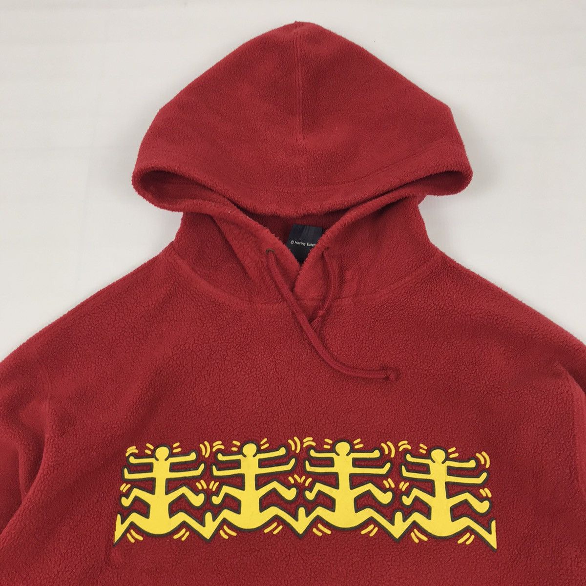 Keith Haring × Uniqlo × Vintage Vintage KEITH HARING fleece hoodie jumper sweater Size US L / EU 52-54 / 3 - 2 Thumbnail