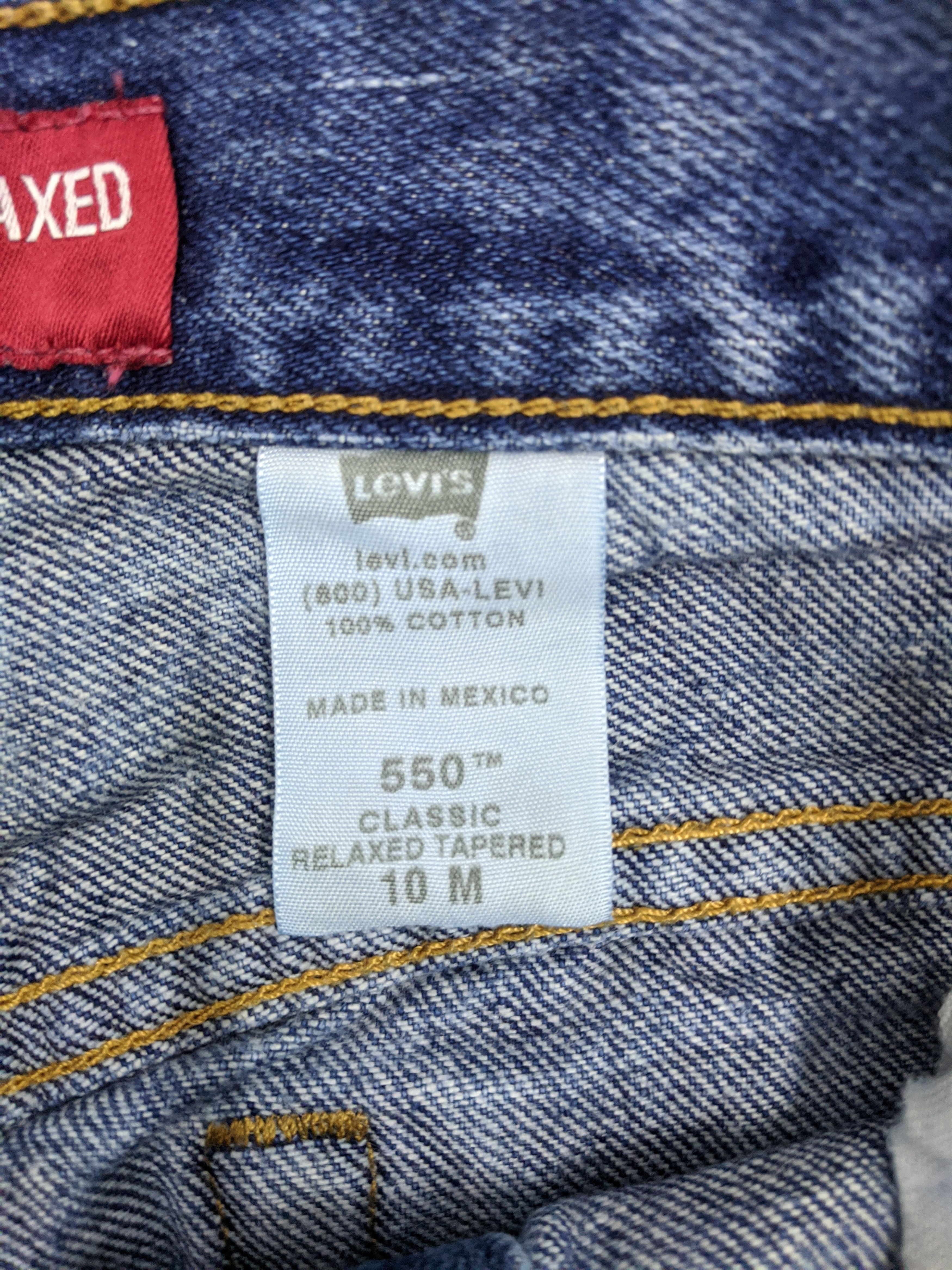 Levi's Vintage Levis 550 Jeans DP0866 Size US 31 - 7 Thumbnail