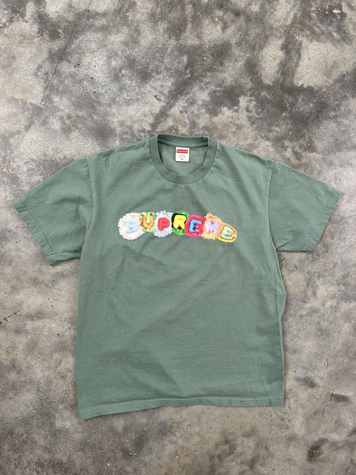 Supreme Supreme Pillows Tee Dusty Teal / Green Sz. Medium FW19 ...