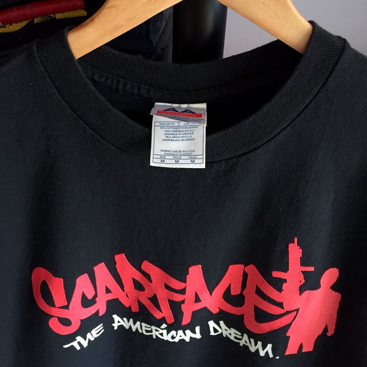 Vintage Vintage Y2K Scarface Tony Montana Movie T Shirt Size US M / EU 48-50 / 2 - 5 Thumbnail