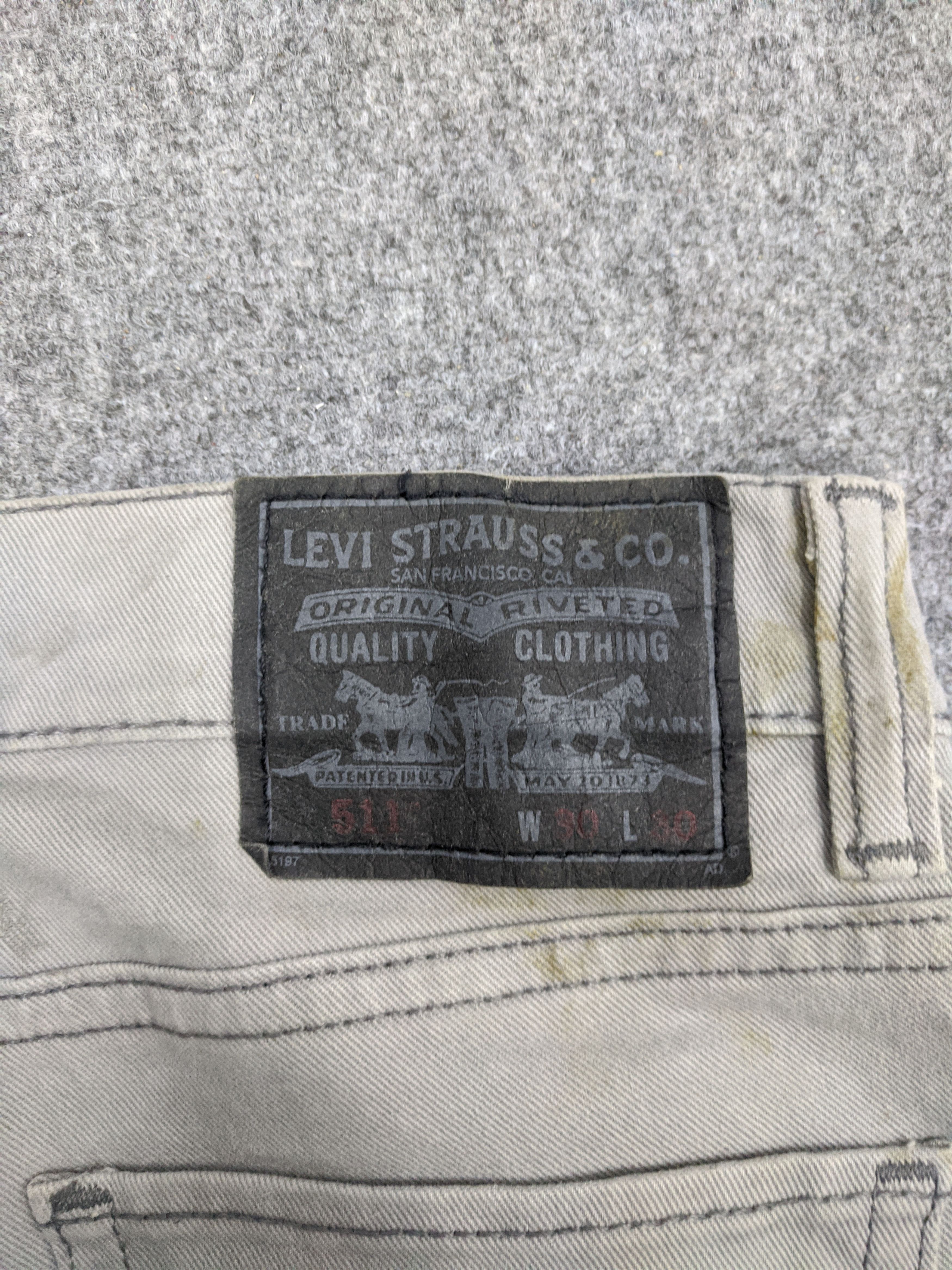 Levi's Vintage Levis 511 Skinny Lightwash Jeans DP0753 Size US 31 - 5 Thumbnail
