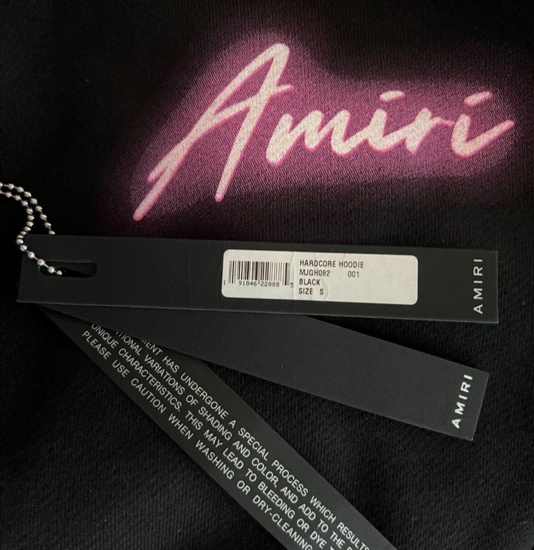 Amiri AMIRI Neon logo sweatshirt Size US S / EU 44-46 / 1 - 6 Thumbnail