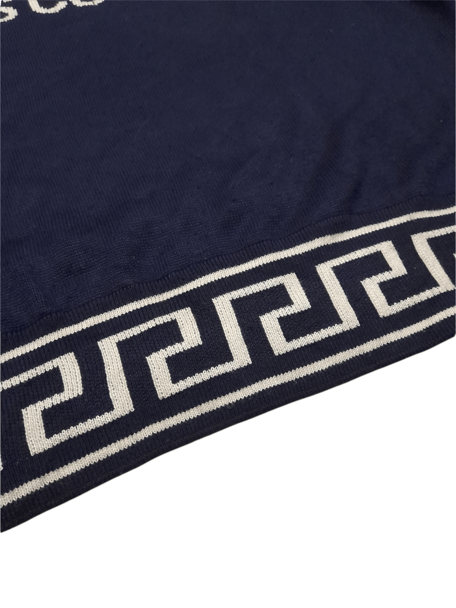 Versace × Versace Jeans Couture VERSACE Knitwear Dark Blue (D845) Size US XL / EU 56 / 4 - 4 Thumbnail