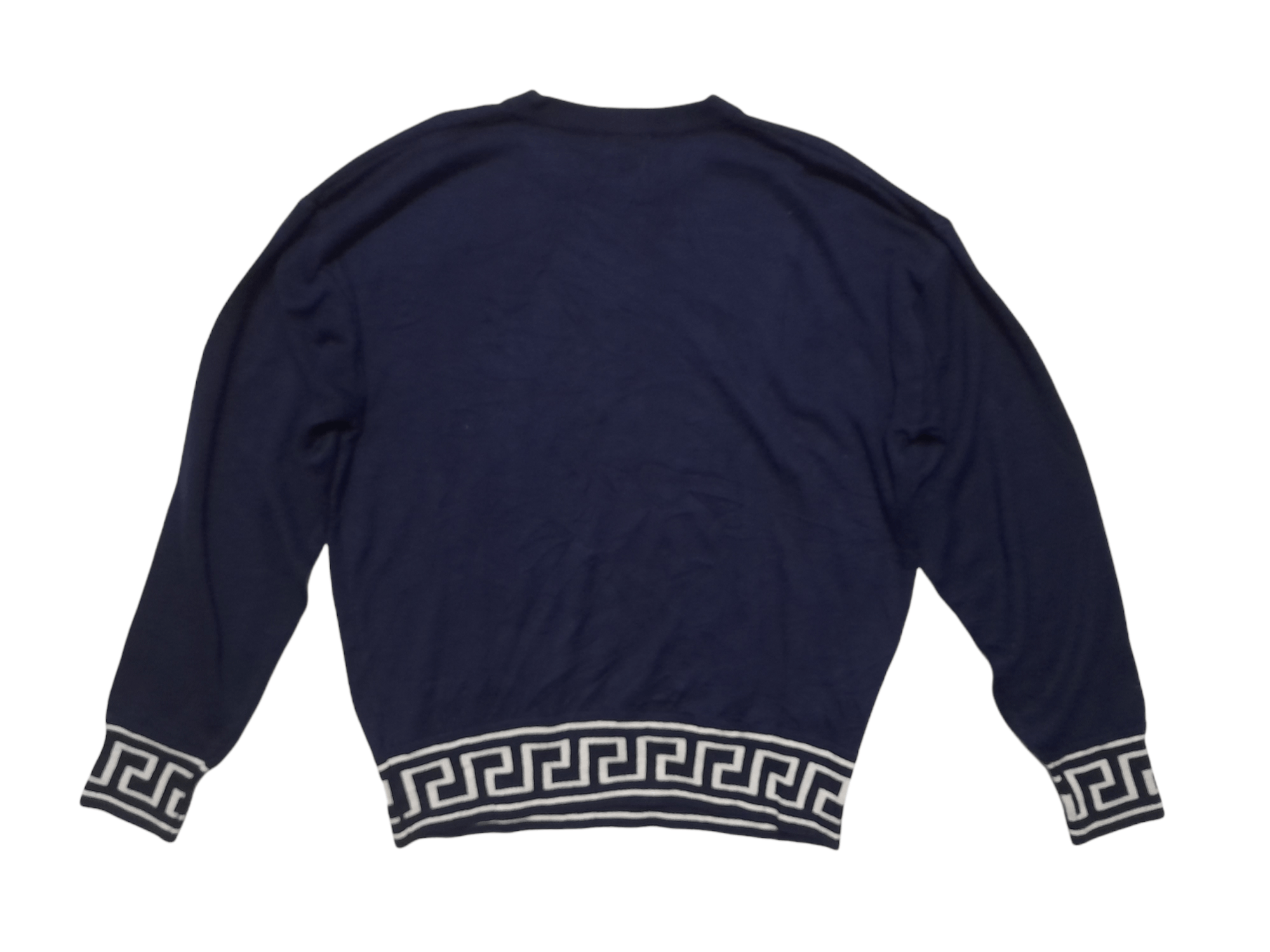 Versace × Versace Jeans Couture VERSACE Knitwear Dark Blue (D845) Size US XL / EU 56 / 4 - 7 Thumbnail